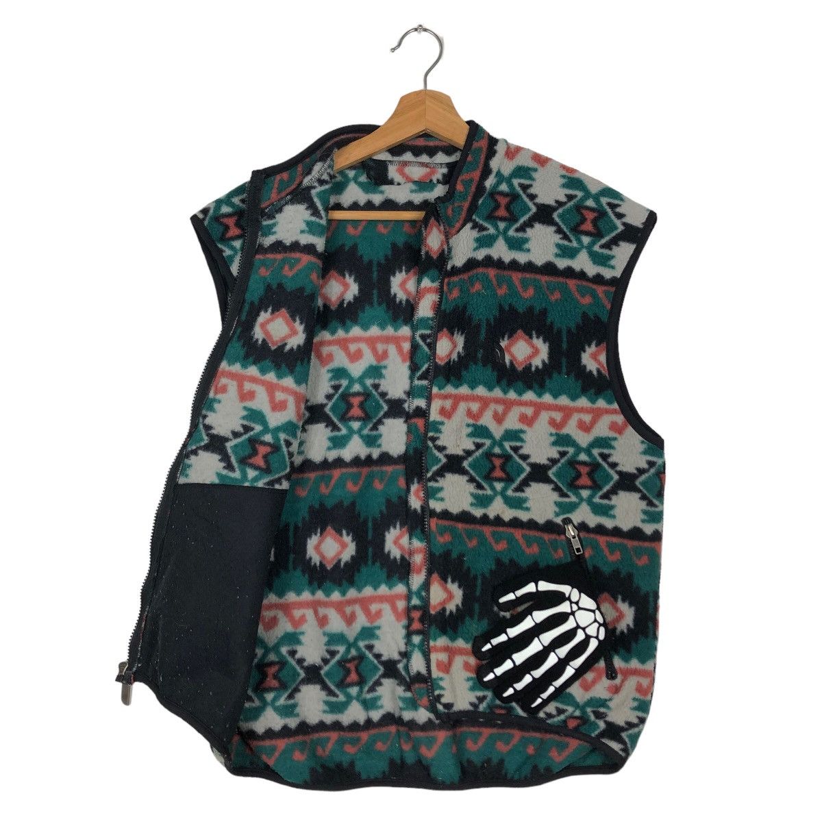 The North Face 🔥90’s Vintage The North Face Fleece Vest Made in USA Aztec Size US M / EU 48-50 / 2 - 9 Thumbnail