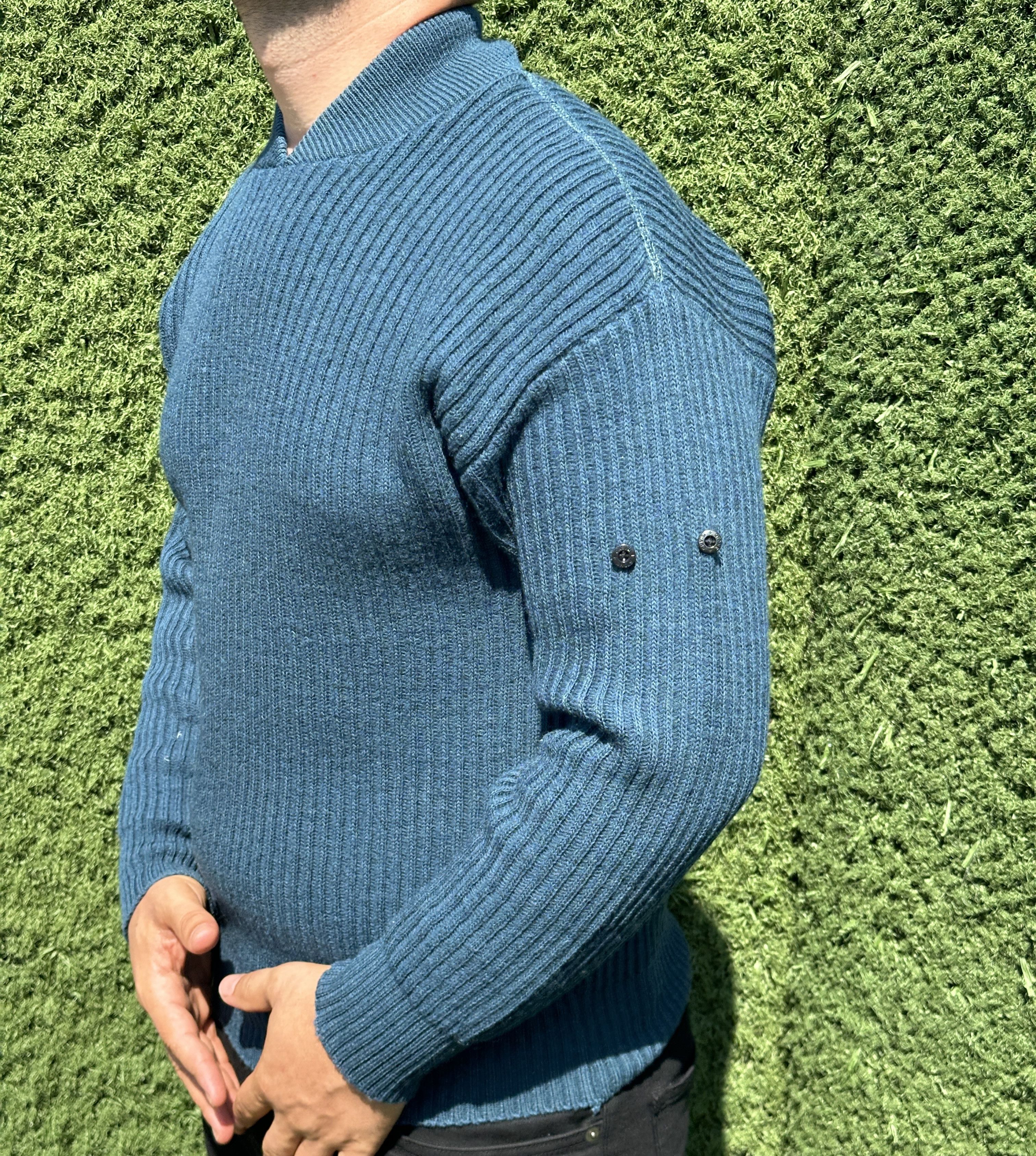 Stone Island Archive 1987 Stone Island Marina Knit Light Pullover Size M Size US M / EU 48-50 / 2 - 5 Thumbnail