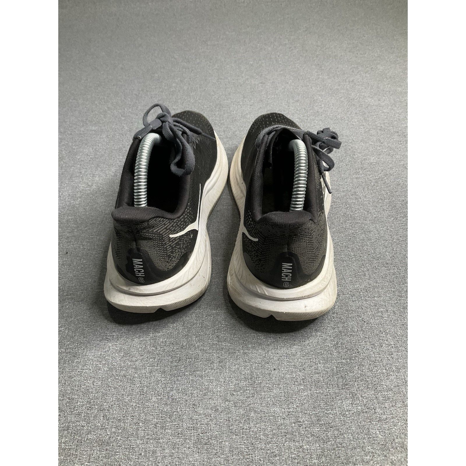 Hoka Hoka One One Mach 6 Womens Black And White Size 7.5 Running Size US 7.5 / IT 37.5 - 2 Thumbnail
