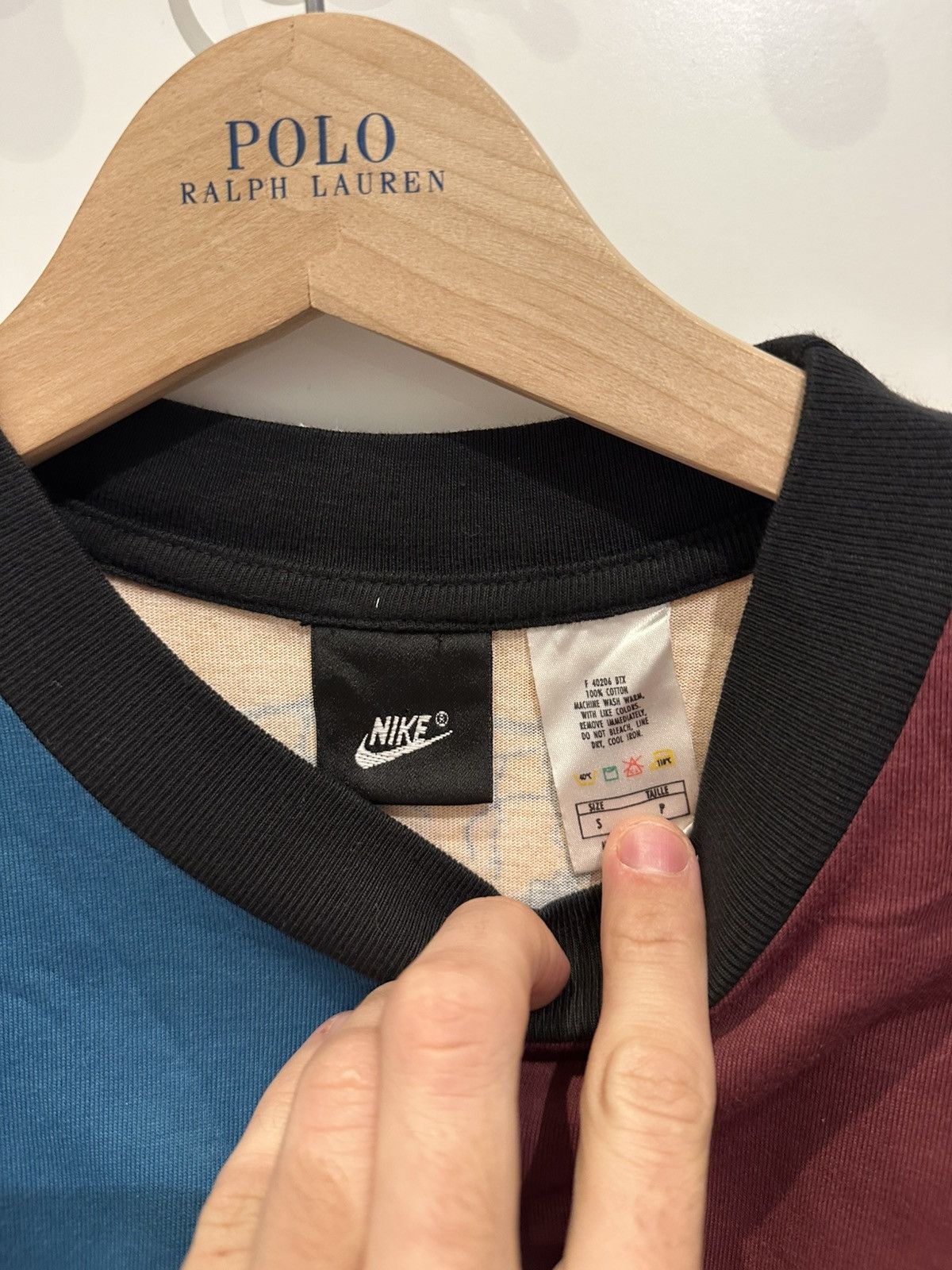 Nike × Vintage 90s Nike One Life To Hoop Basketball NBA Alley Hoops S Size US S / EU 44-46 / 1 - 3 Thumbnail