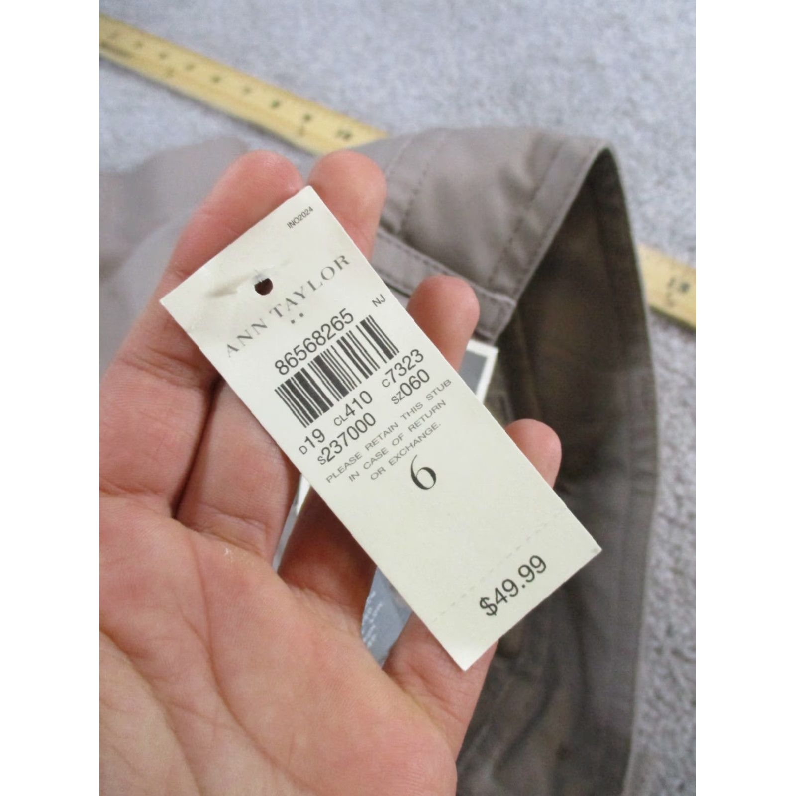Ann Taylor Ann Taylor Shorts Womens 6 Light Brown Cotton Chinos Signature Fit NEW Size 28" / US 6 / IT 42 - 7 Thumbnail