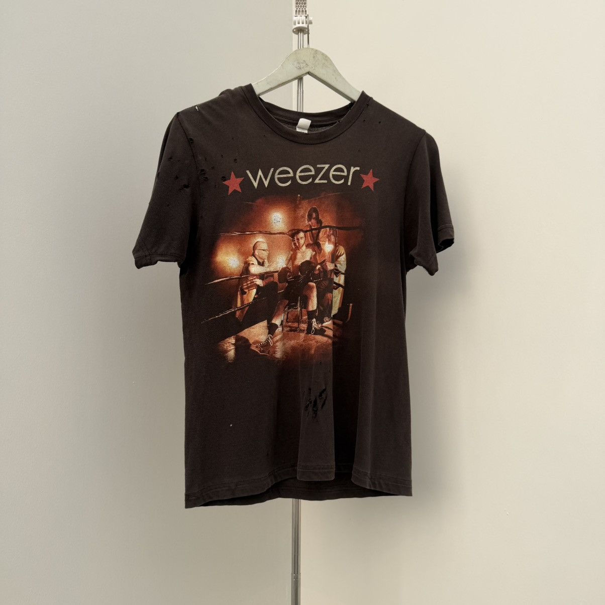 Band Tees Weeze tour 2009 - trashed distressed faded Size US S / EU 44-46 / 1 - 1 Thumbnail