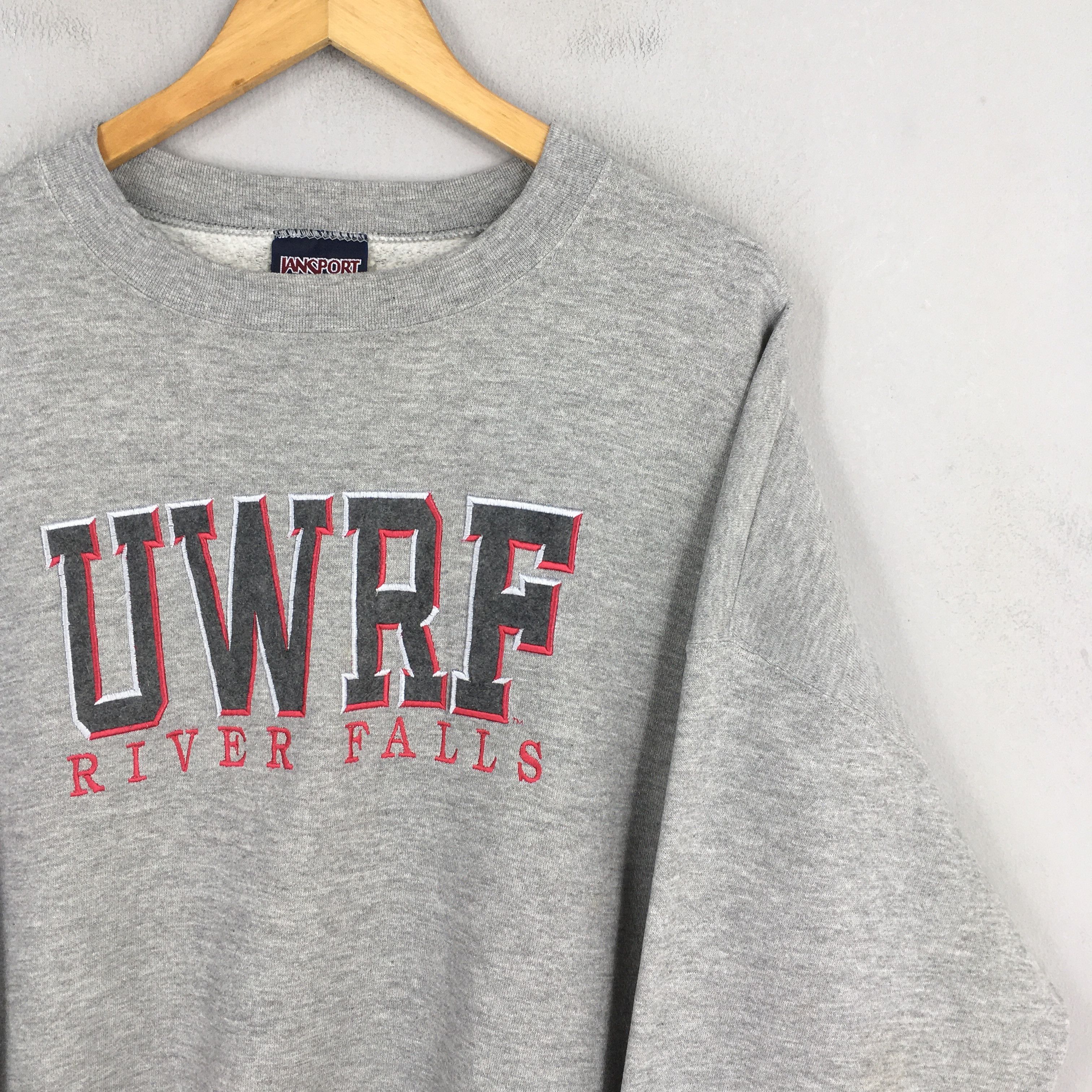 NCAA Vintage Wisconsin University River Falls Sweatshirt XXLarge Size US XXL / EU 58 / 5 - 2 Thumbnail