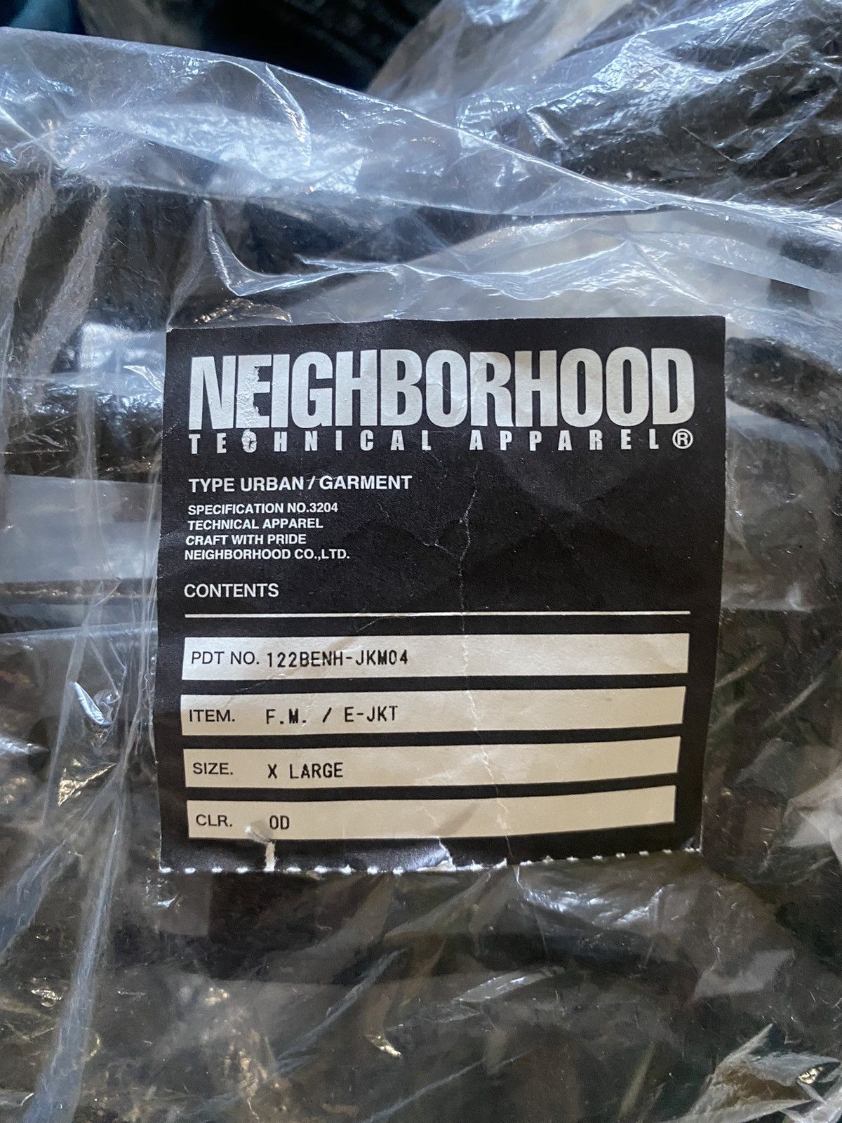 Neighborhood Neighborhood F.M. E-JKT Size US XL / EU 56 / 4 - 8 Thumbnail