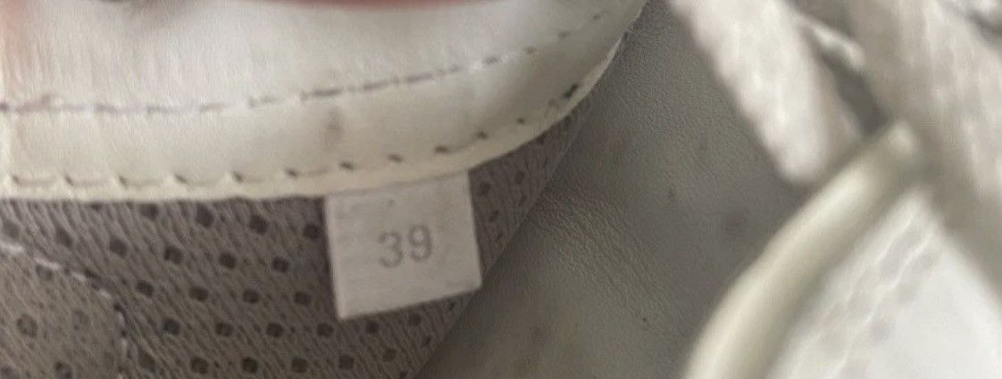 Celine Celine White Leather Delivery Sneaker Size US 9 / IT 39 - 3 Thumbnail