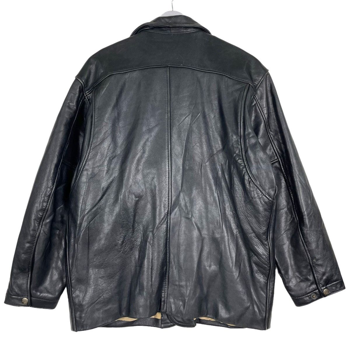 Chevignon × Vintage 💥90s CHEVIGNON COWHIDE LEATHER JACKET Size US L / EU 52-54 / 3 - 9 Thumbnail