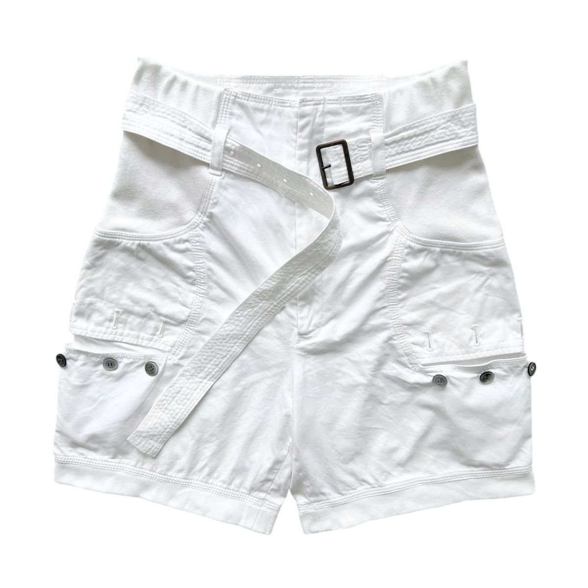 Issey Miyake × Tsumori Chisato TSUMORI CHISATO WHITE SHORT PANTS Size 26" / US 2 / IT 38 - 4 Thumbnail