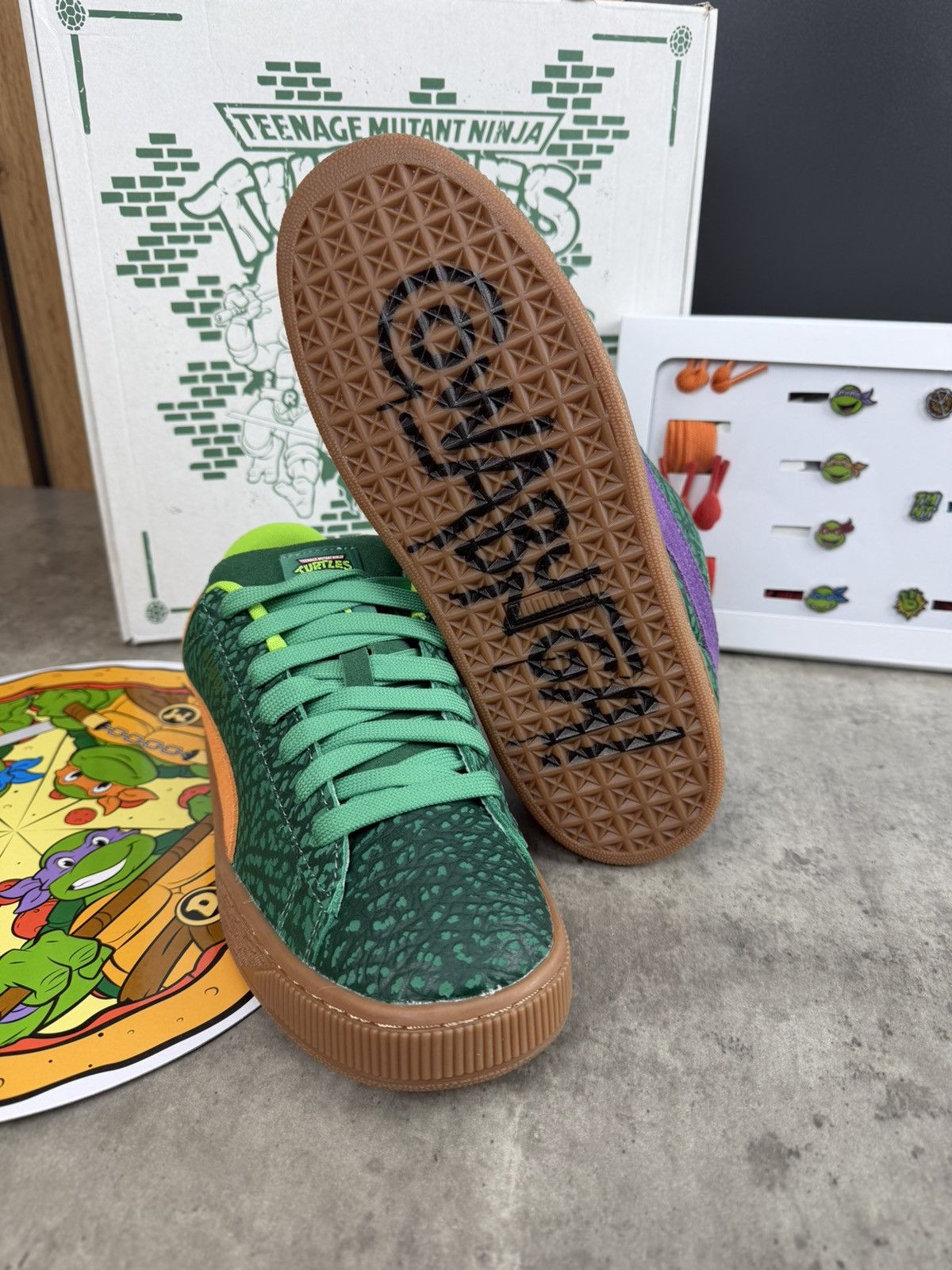 Puma Puma Suede XL Teenage Mutant Ninja Turtles Sneakers US 7.5 Size US 7.5 / EU 40-41 - 6 Thumbnail