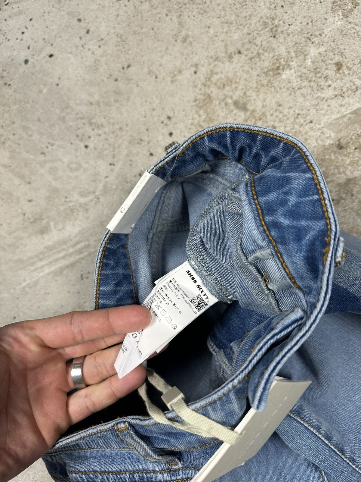 Miss Sixty Vintage Y2K Miss Sixty Bootcut Flare Jeans Denim Pants Size 28" / US 6 / IT 42 - 10 Thumbnail