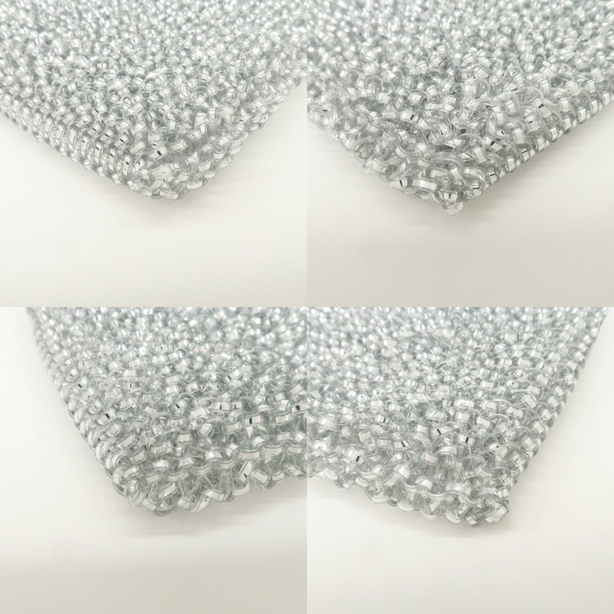 ANTEPRIMA Anteprima Wire Bag PVC Top Handle Silver Size ONE SIZE - 5 Thumbnail