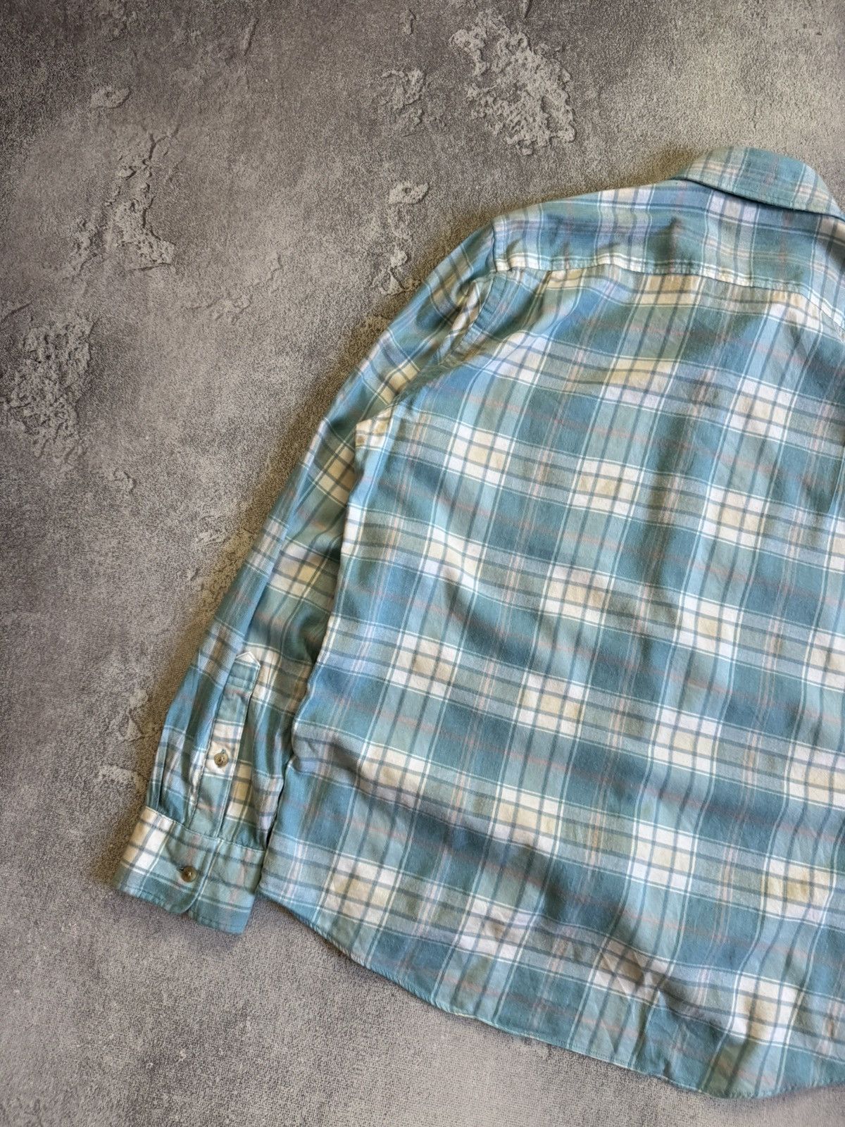 Faherty Faherty L/size flannel chekered plaid shirt 👔 button up Size US L / EU 52-54 / 3 - 12 Thumbnail