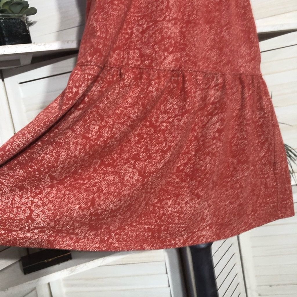 Frye Frye boho dress floral tiered cotton prairie peasant style M Size L / US 10 / IT 46 - 5 Thumbnail