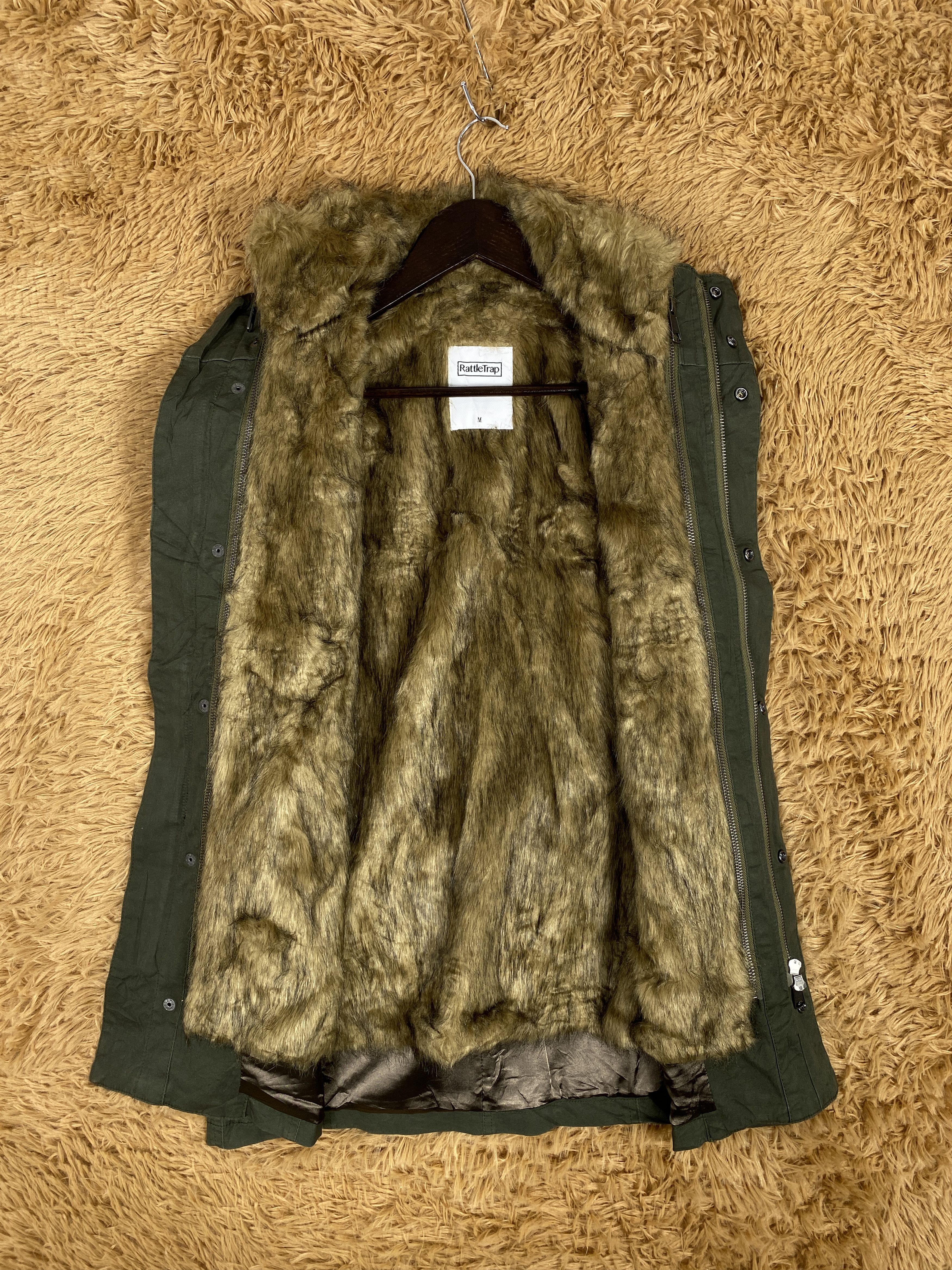 Japanese Brand Vintage Rattle Trap Fleece Lining Jacket J2456 Size US S / EU 44-46 / 1 - 6 Thumbnail