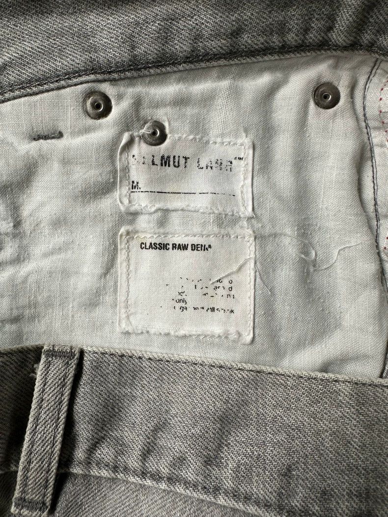 Helmut Lang HELMUT LANG Grey water-washed jeans Size US 32 / EU 48 - 7 Thumbnail