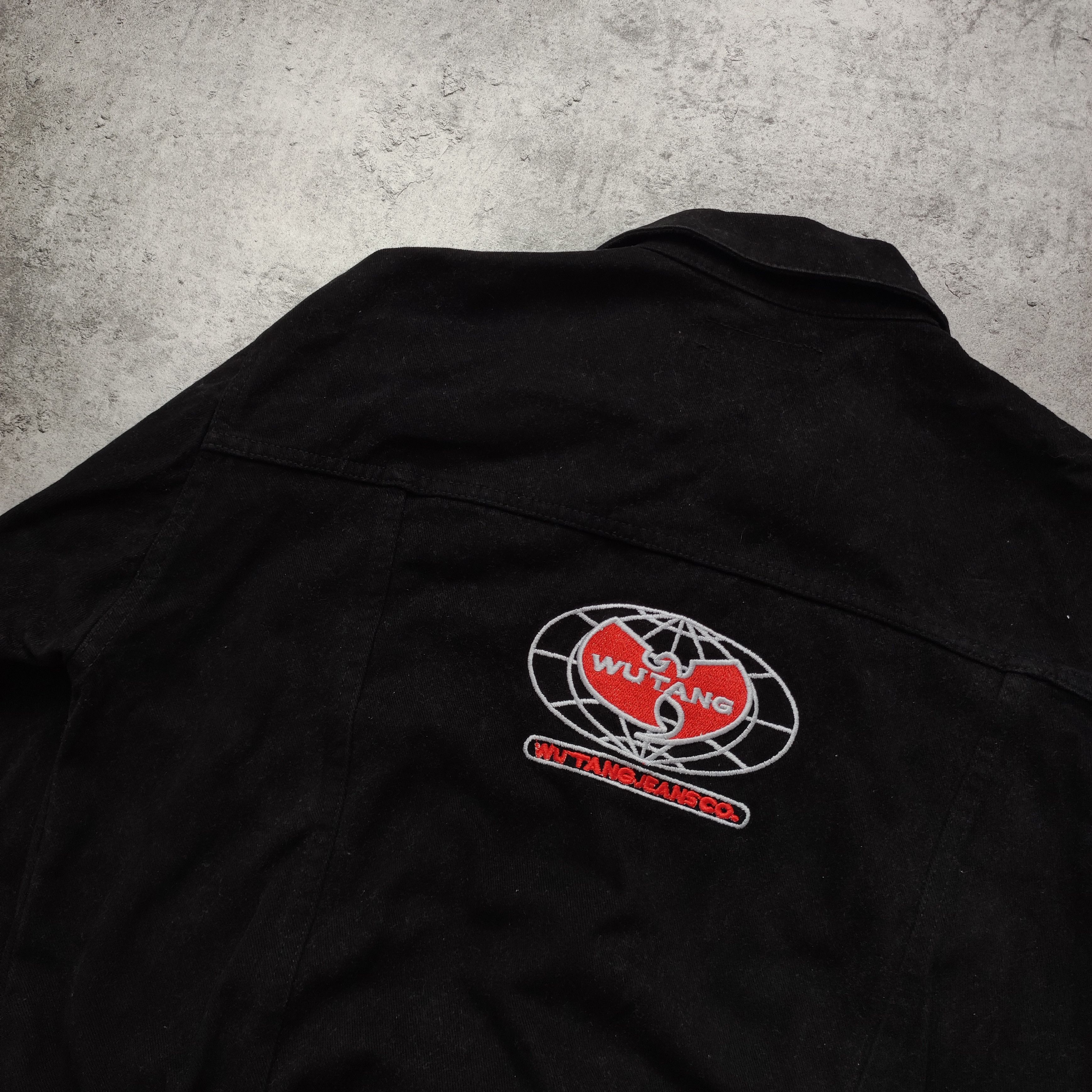 Vintage × Wu-Tang Clan Vintage 90s RARE Wu-Tang Clan HipHop Rap Denim Jacket Size US L / EU 52-54 / 3 - 8 Thumbnail