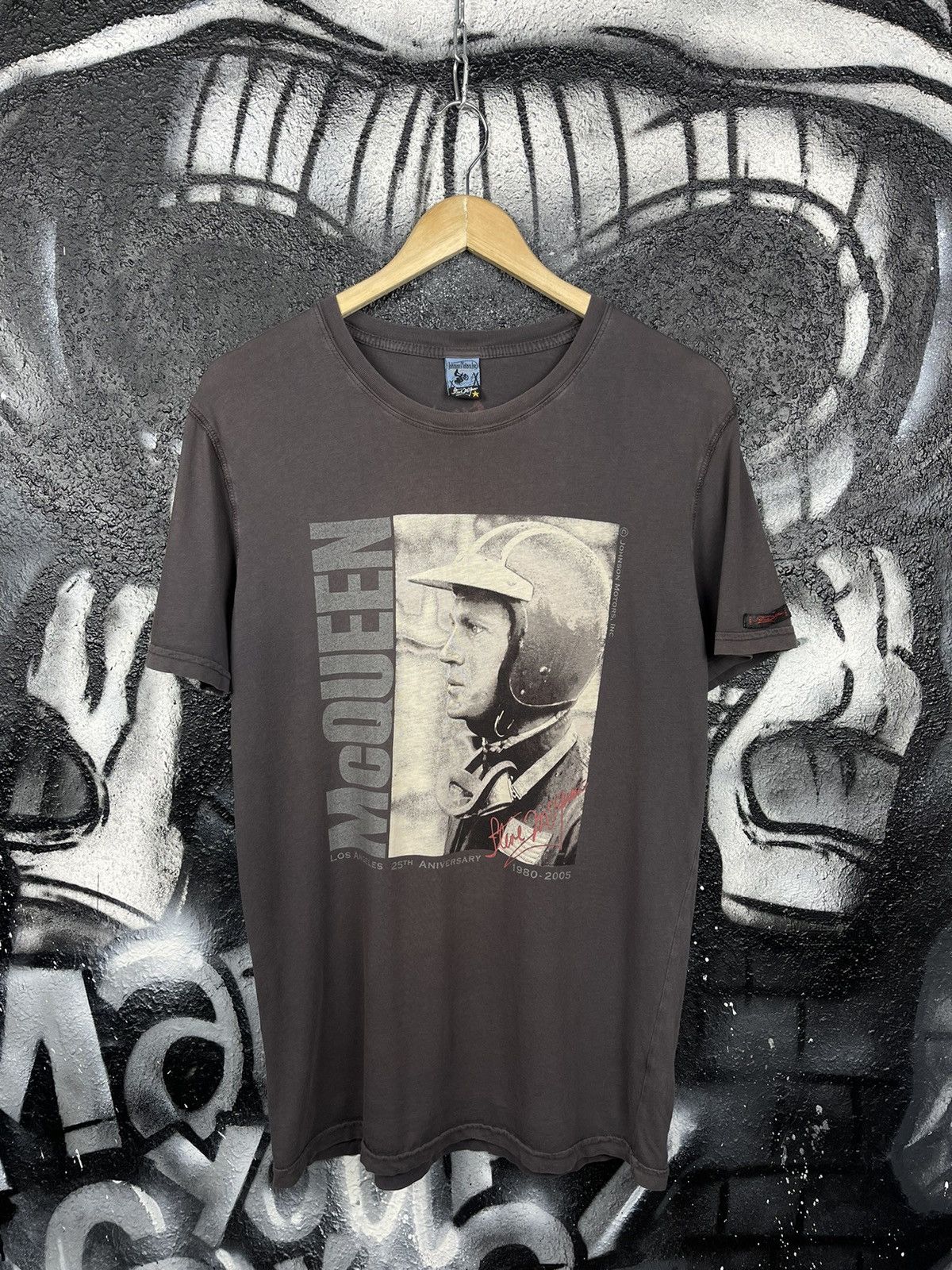 Johnson Motors Johnson Motors Inc. Steve McQueen Vintage T-Shirt Men’s Size US M / EU 48-50 / 2 - 2 Thumbnail