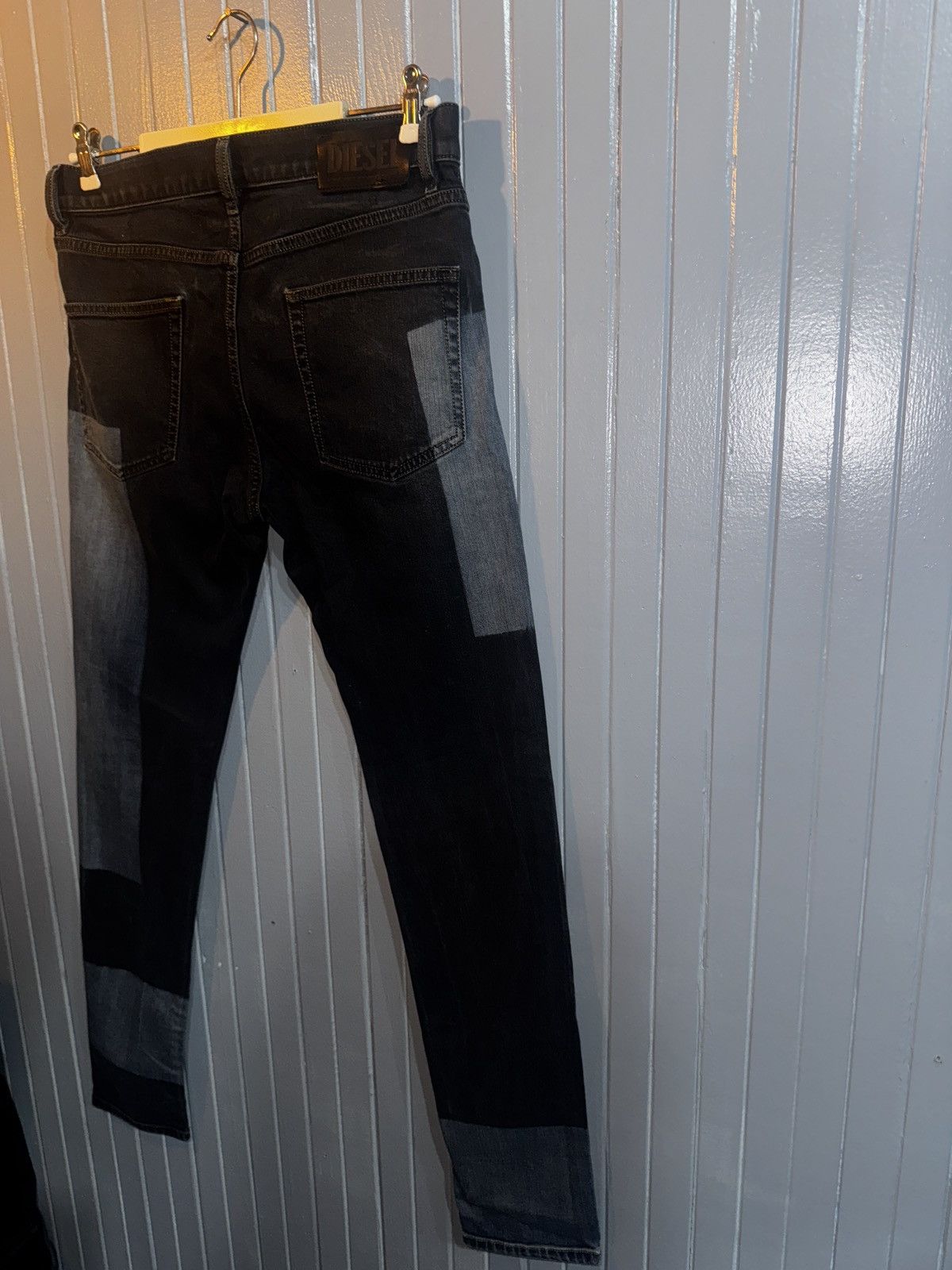 Diesel DIESEL 2 TONE TAPERED FIT D-STRUKT-SP3 JEANS L32 Size US 30 / EU 46 - 6 Thumbnail