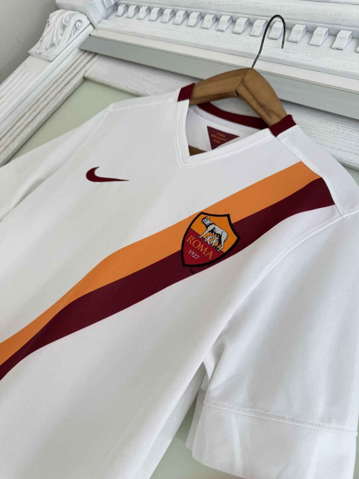 Nike Roma 2014-2015 Away Soccer Jersey Football Kit Shirt Size US S / EU 44-46 / 1 - 5 Thumbnail