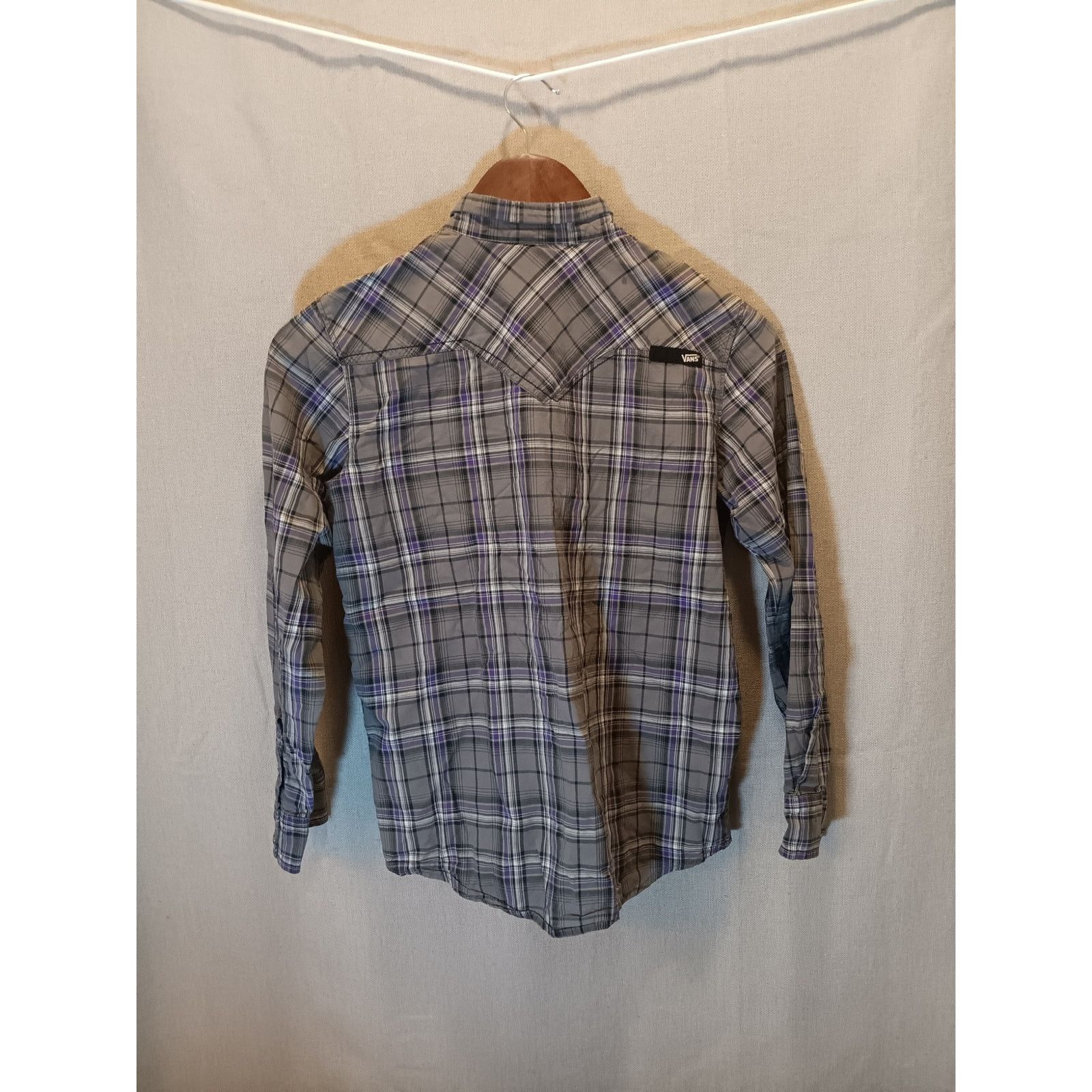 Vans Vans Women's Plaid Shirt Large Size L / US 10 / IT 46 - 2 Thumbnail