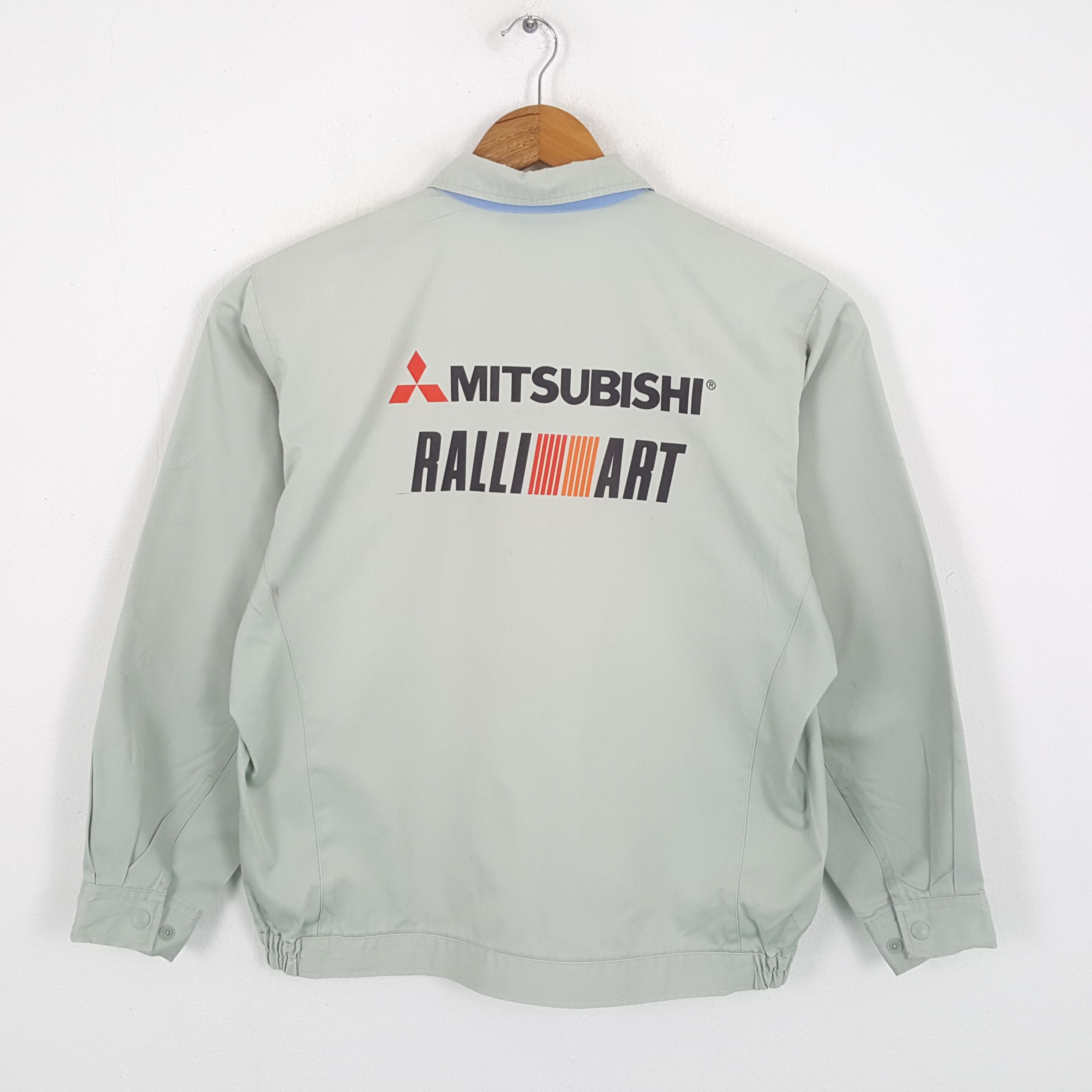 Japanese Brand × Vintage Vintage MITSUBISHI RALLI ART Japanese Racing Custom Jacket Size US XL / EU 56 / 4 - 1 Thumbnail