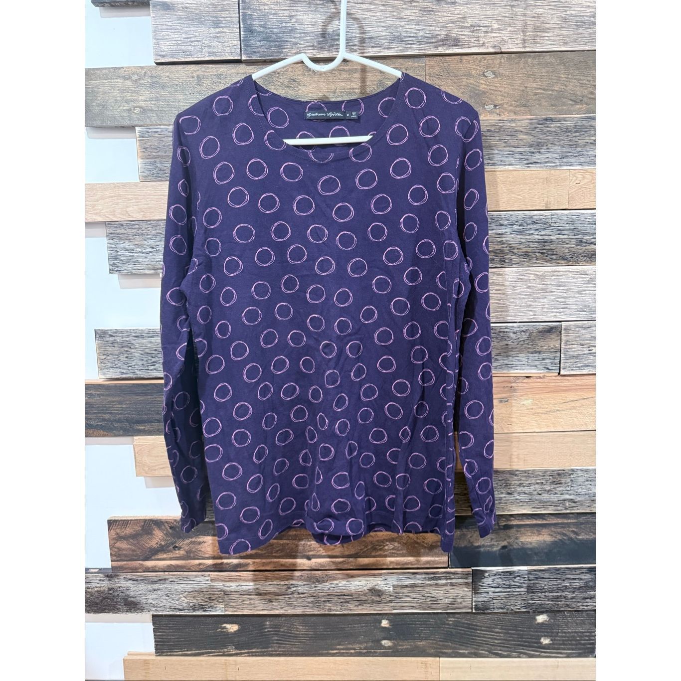 Guru Gudrun Sjödén long-sleeve top boho lagenlook size Medium Size M / US 6-8 / IT 42-44 - 1 Thumbnail