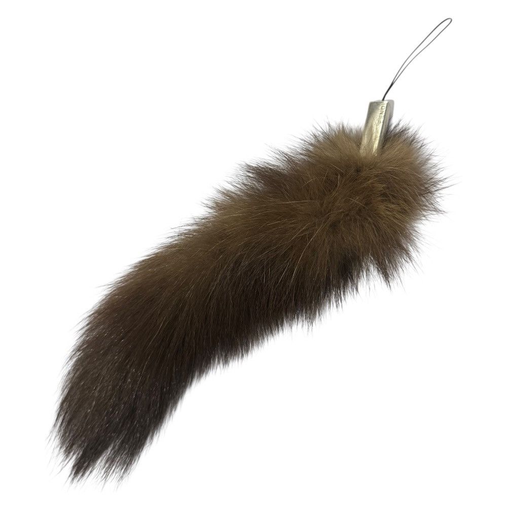 Fendi Fendi Fendi Sable Fur Charm Natural Material Charm DUTY FREE for USA Size ONE SIZE - 1 Thumbnail