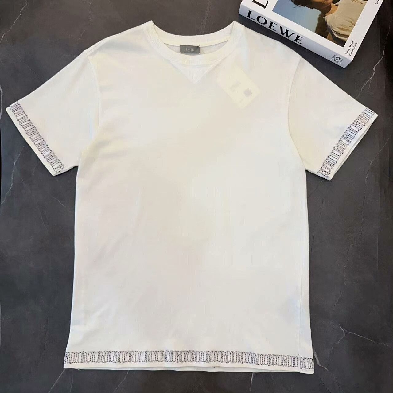Dior Dior White Short-Sleeve Top M Size US M / EU 48-50 / 2 - 1 Thumbnail