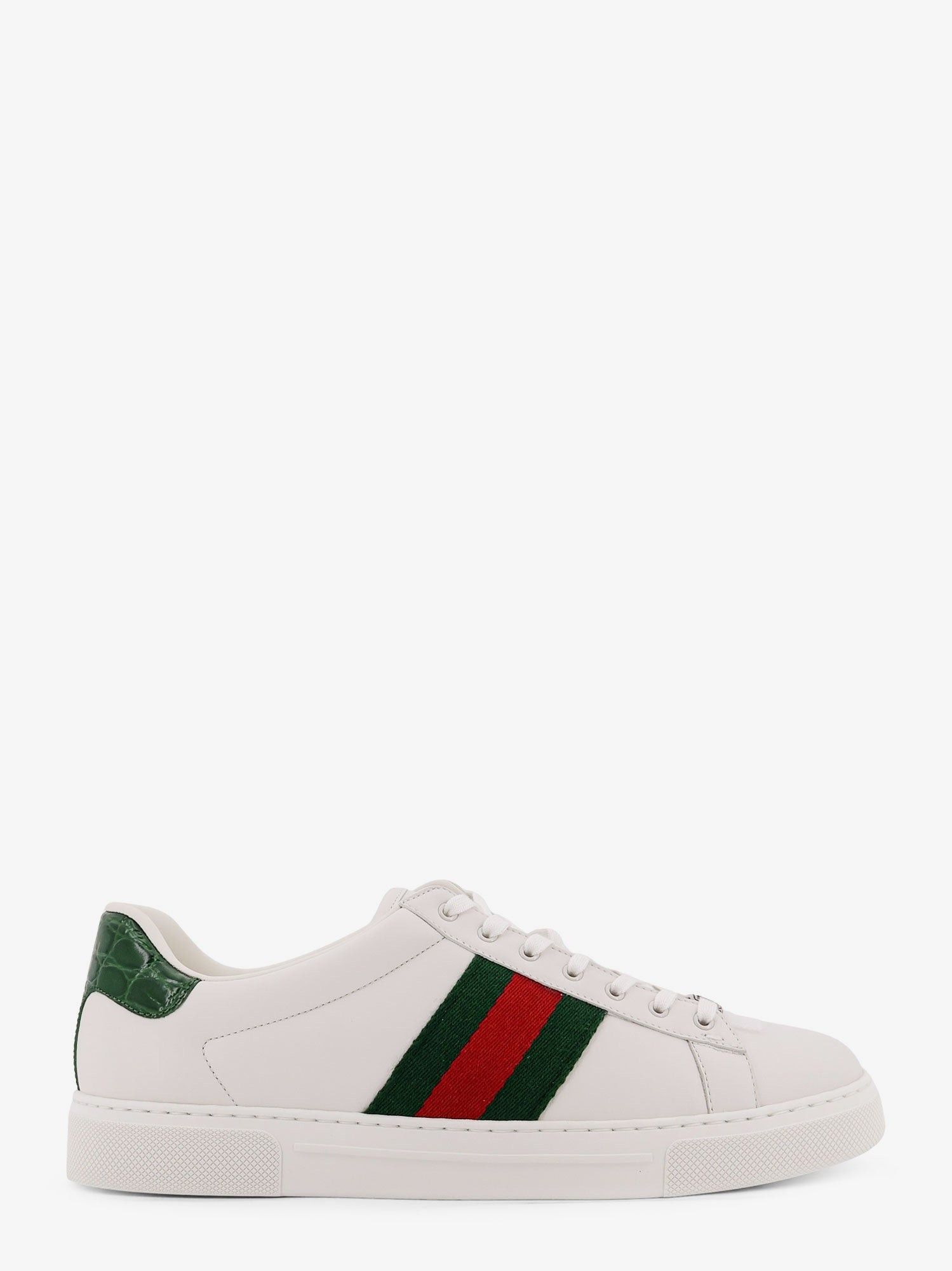 Gucci Ace Low-Top Leather Sneakers Size US 6 / EU 39 - 1 Thumbnail
