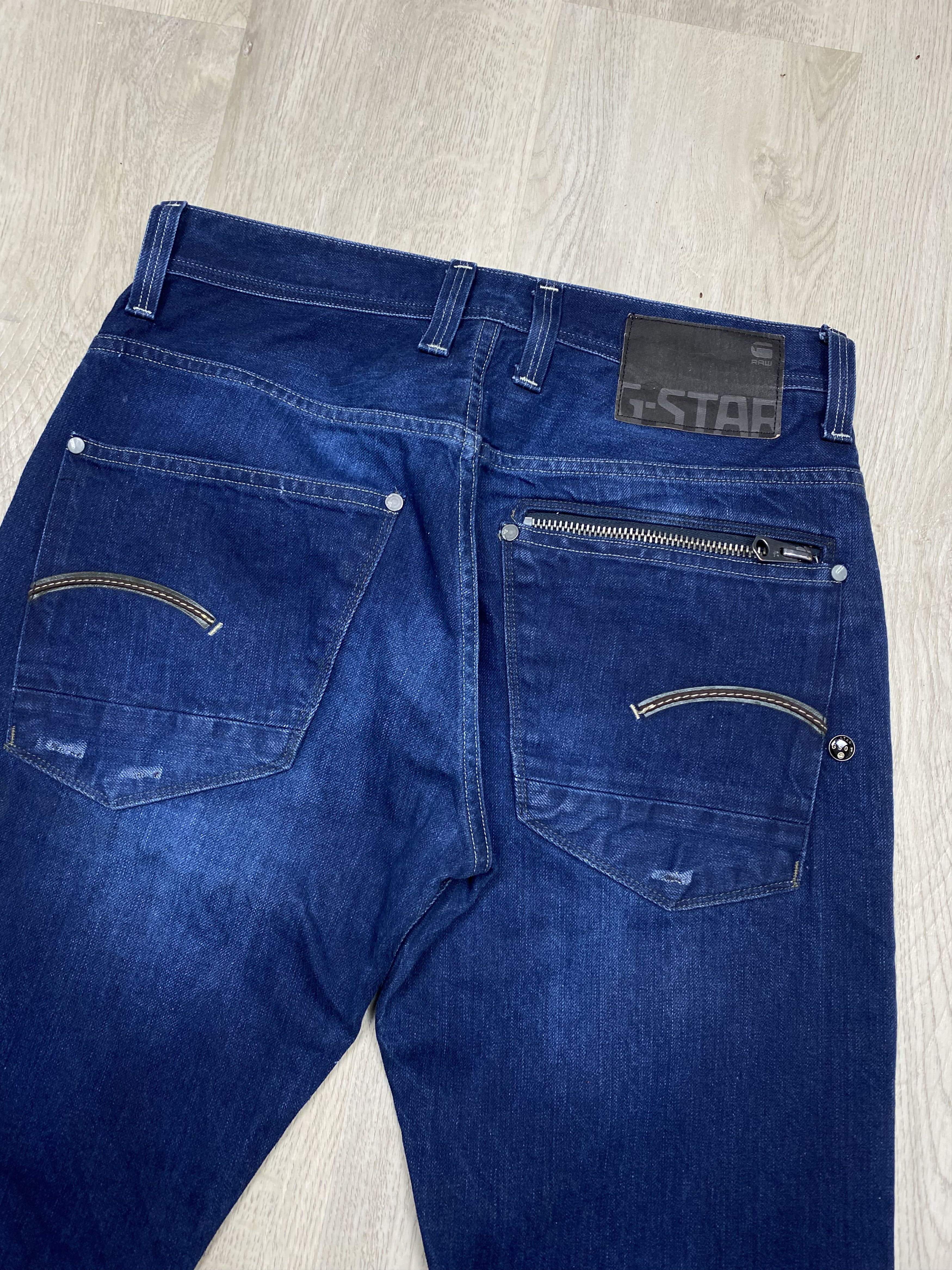 G-Star G Star Raw Mens Attacc Straight Denim Pants Jeans Size US 31 - 8 Thumbnail