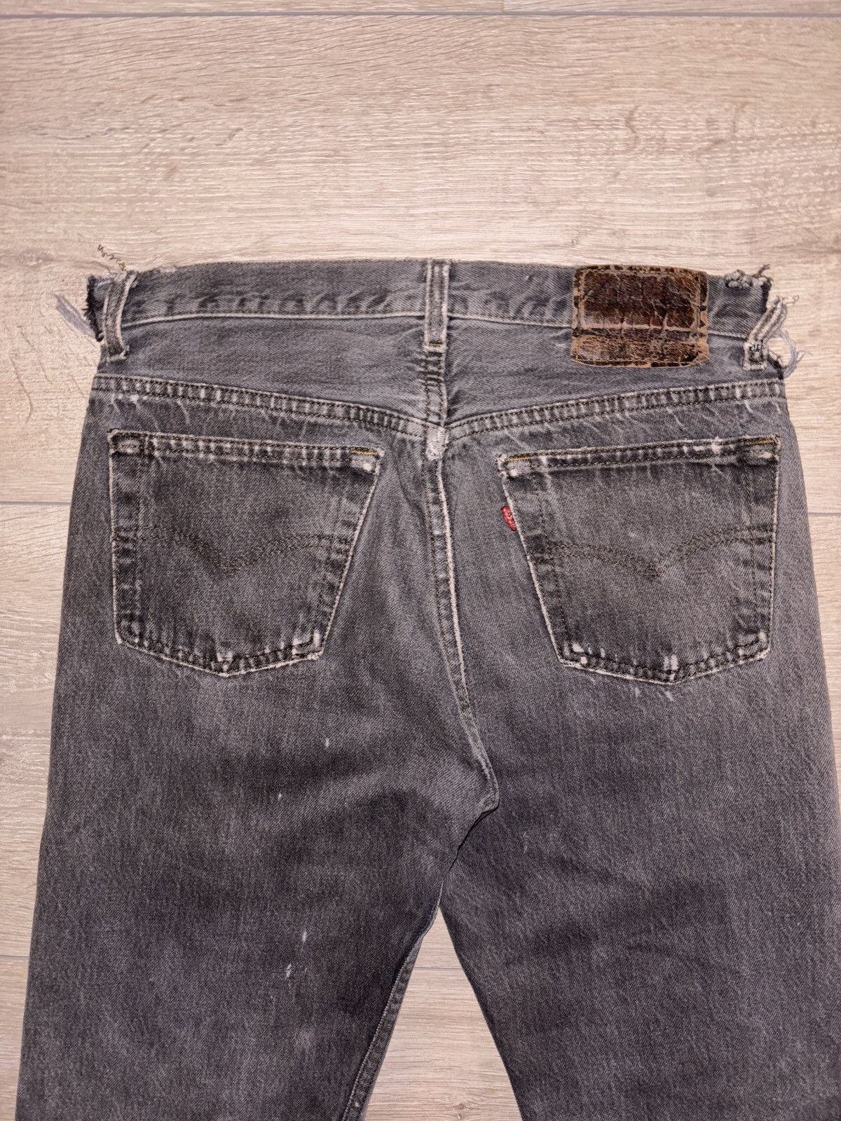 Levi's × Levi's Vintage Clothing Vintage 70s Levis 501 Distressed Jeans Size US 30 / EU 46 - 4 Thumbnail