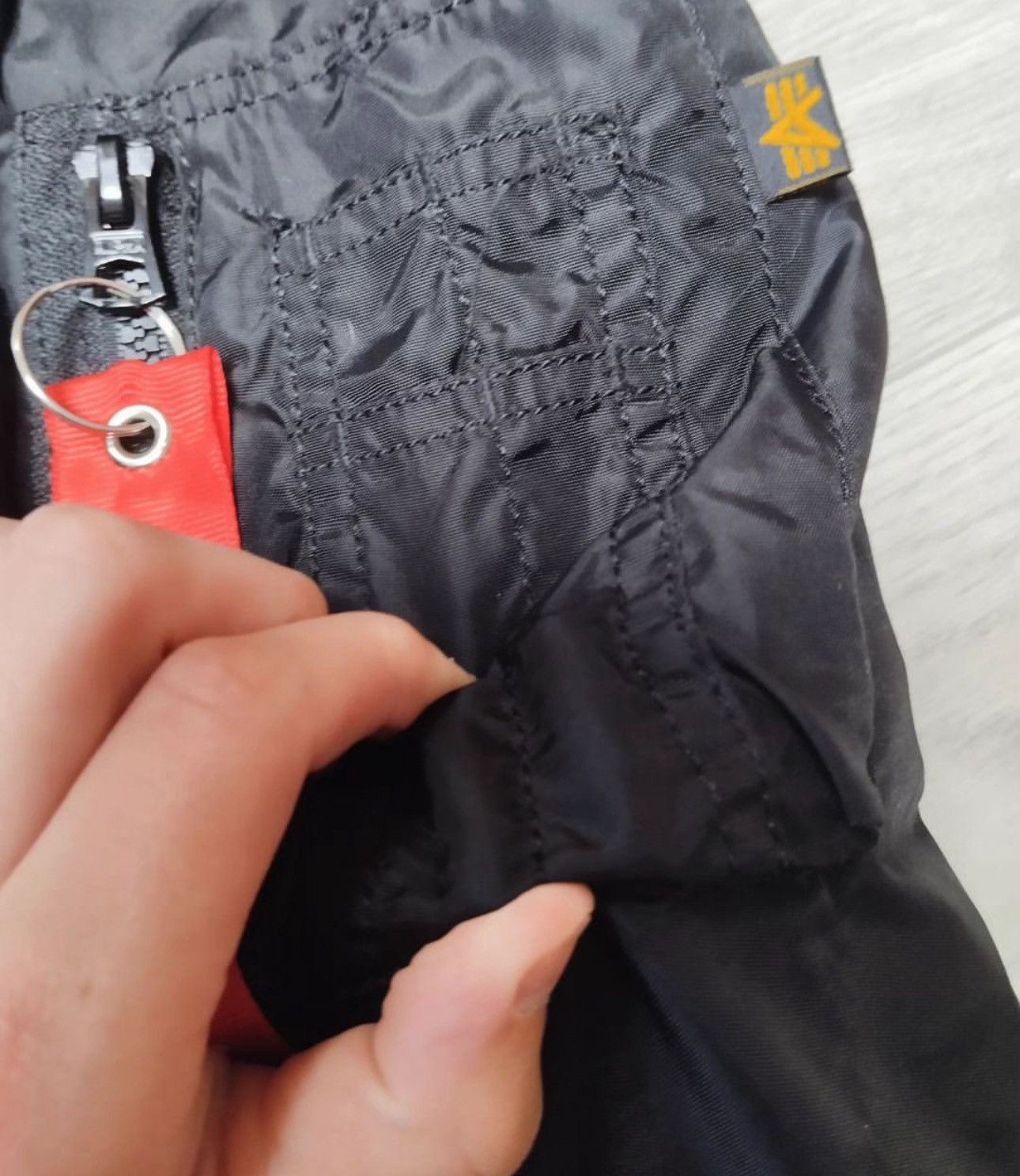 Alpha Industries × Vintage Vintage Bomber Alpha Industries Size US XL / EU 56 / 4 - 6 Thumbnail