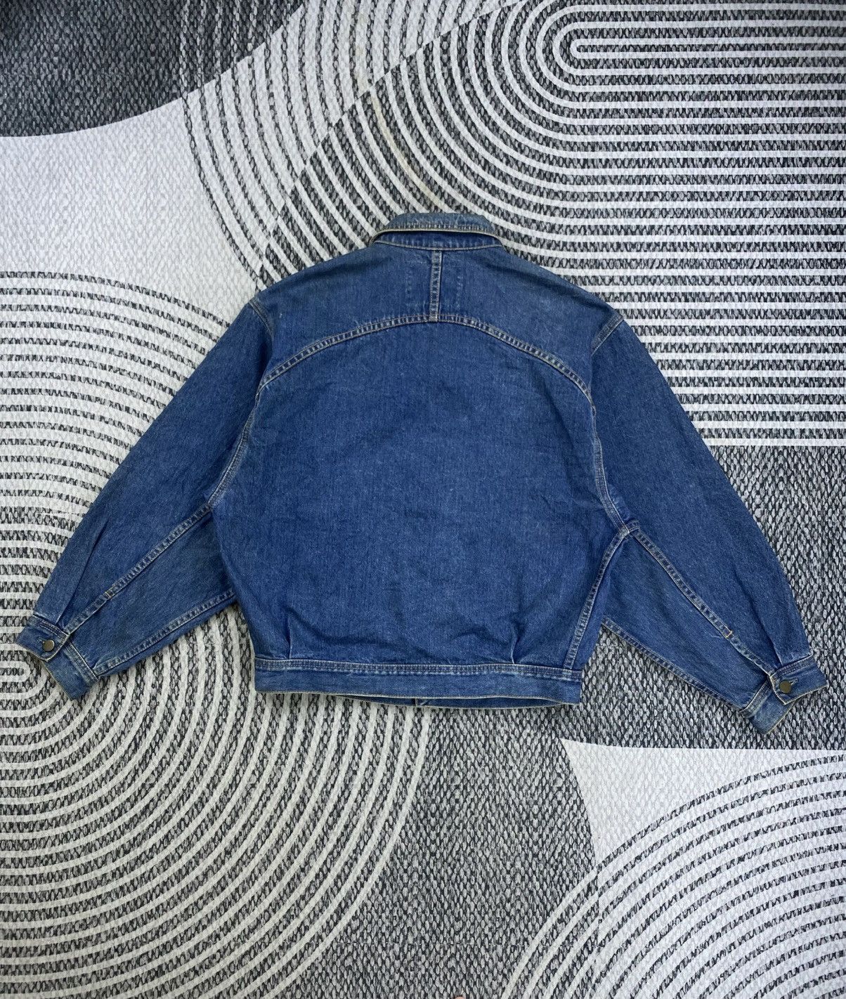 Japanese Brand Vintage 80s Driver’s Manual Rare Design Denim Jacket Size US L / EU 52-54 / 3 - 2 Thumbnail