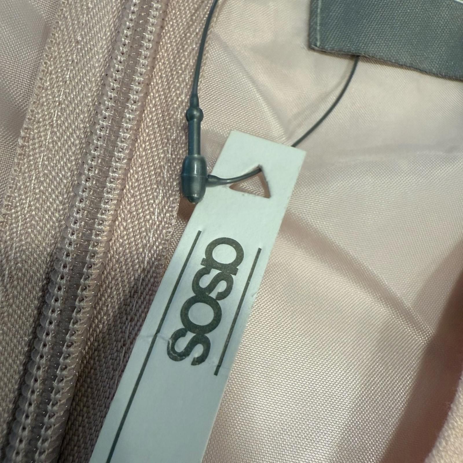 Asos ASOS powder pink peplum short sleeve dress SZ 6 Size M / US 6-8 / IT 42-44 - 6 Thumbnail