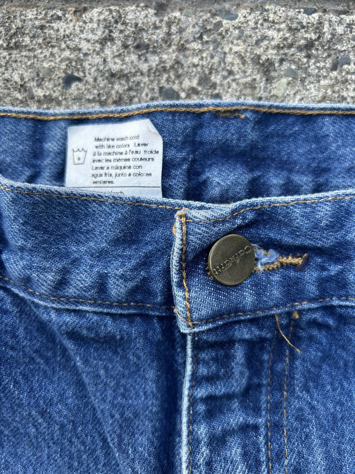 Carhartt Carhartt Denim Shorts Size US 36 / EU 52 - 2 Thumbnail