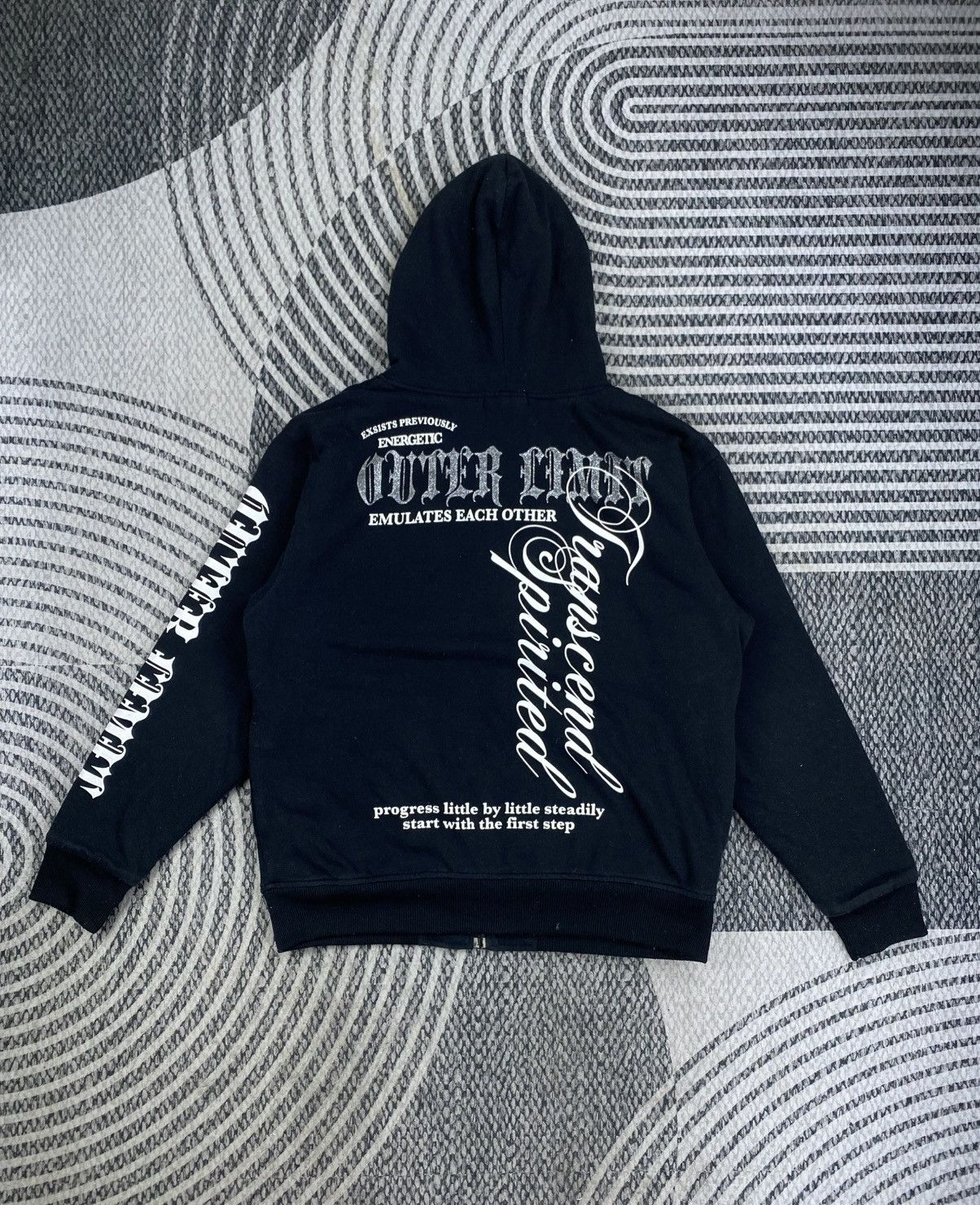 Hysteric Glamour Vintage Sorridere Outer Limit Poem Hoodie Size US L / EU 52-54 / 3 - 1 Thumbnail