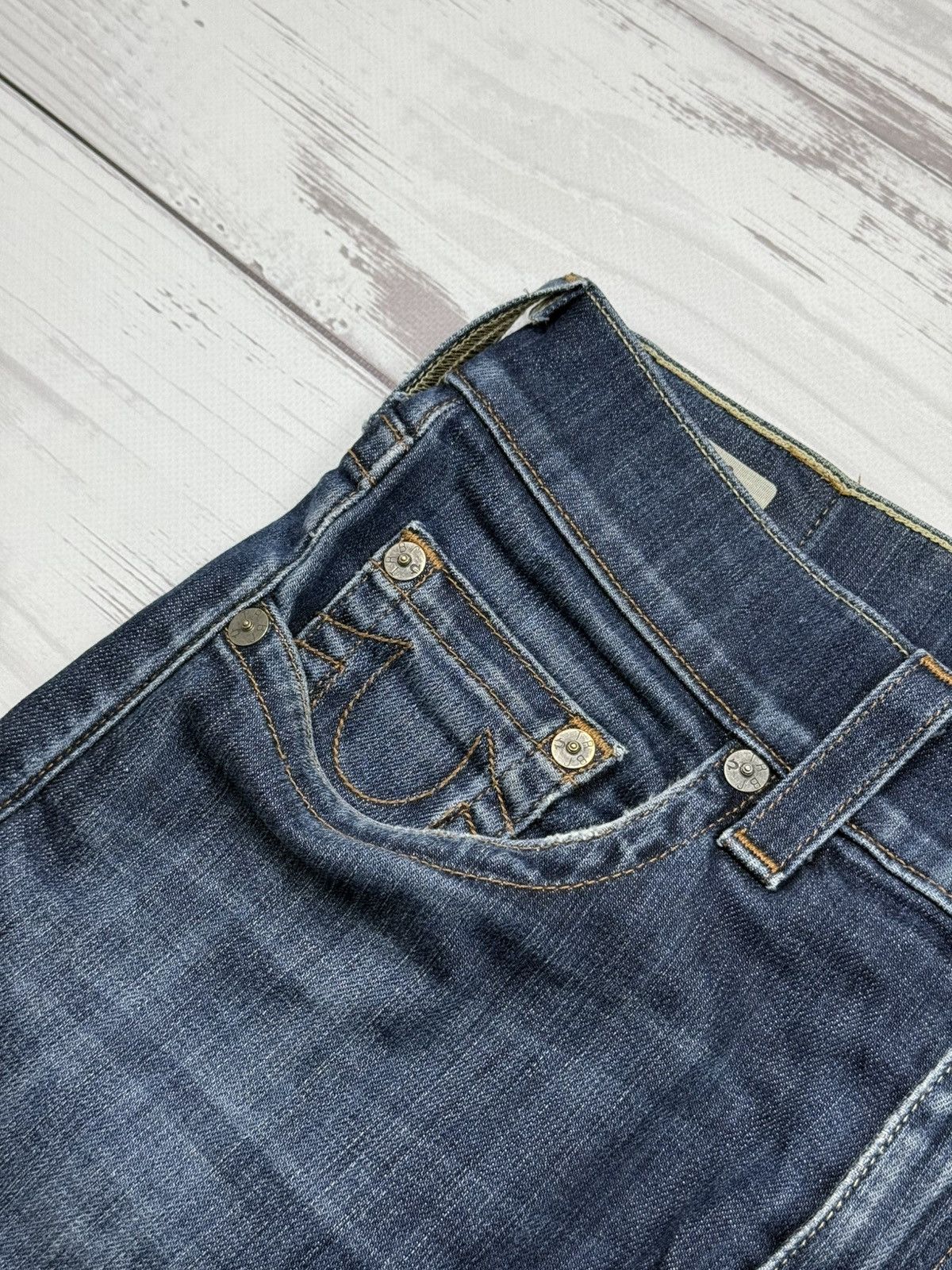 True Religion Vintage True Religion Baggy Jeans Y2K 32 Made usa Size US 32 / EU 48 - 5 Thumbnail