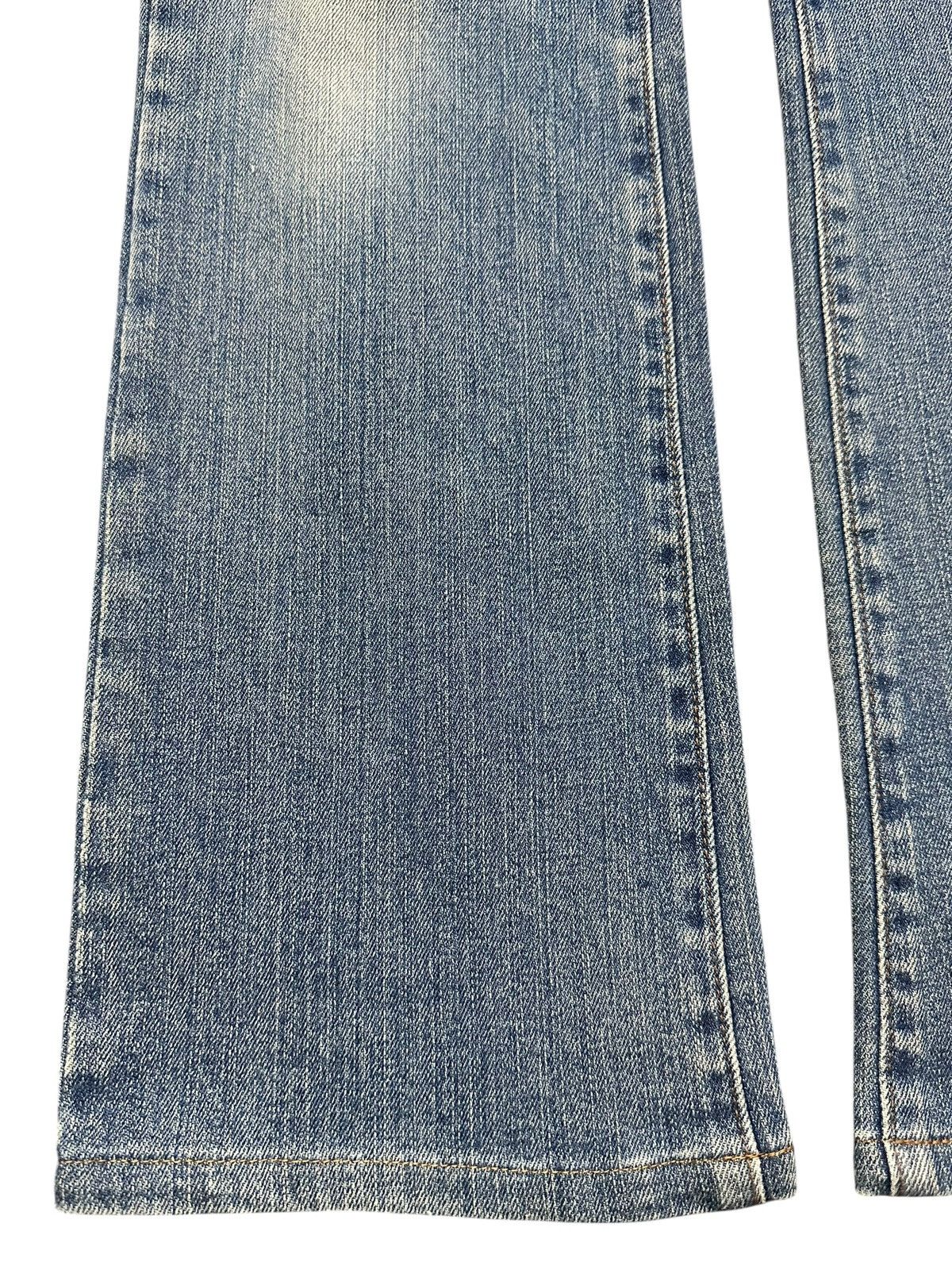 Japanese Brand Vintage Japanese Brand Blue Faded Wash Whisker Style Bootcut Size US 31 - 7 Thumbnail