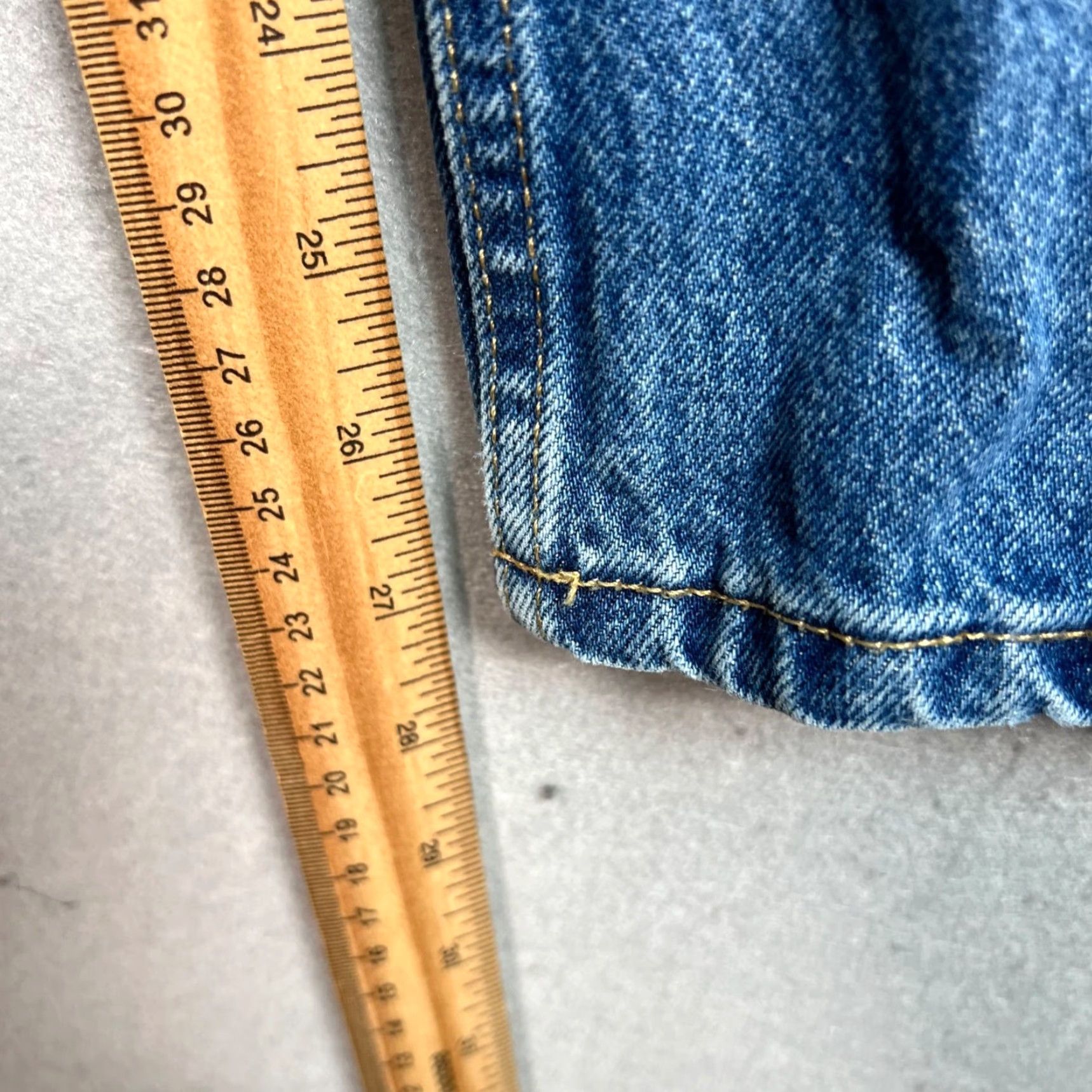 Everlane Everlane Jeans Women Size 26 Blue Cotton Denim Straight 5-Pocket 90s Curvy Size 26" / US 2 / IT 38 - 7 Thumbnail