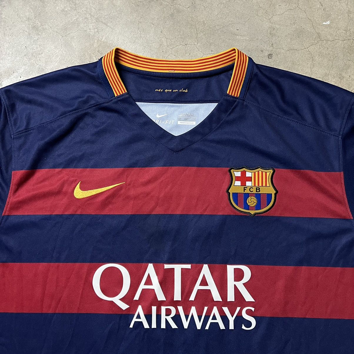 Other Vintage 2015 FC Barcelona Lionel Messi #10 Soccer Jersey Size US XXL / EU 58 / 5 - 5 Thumbnail