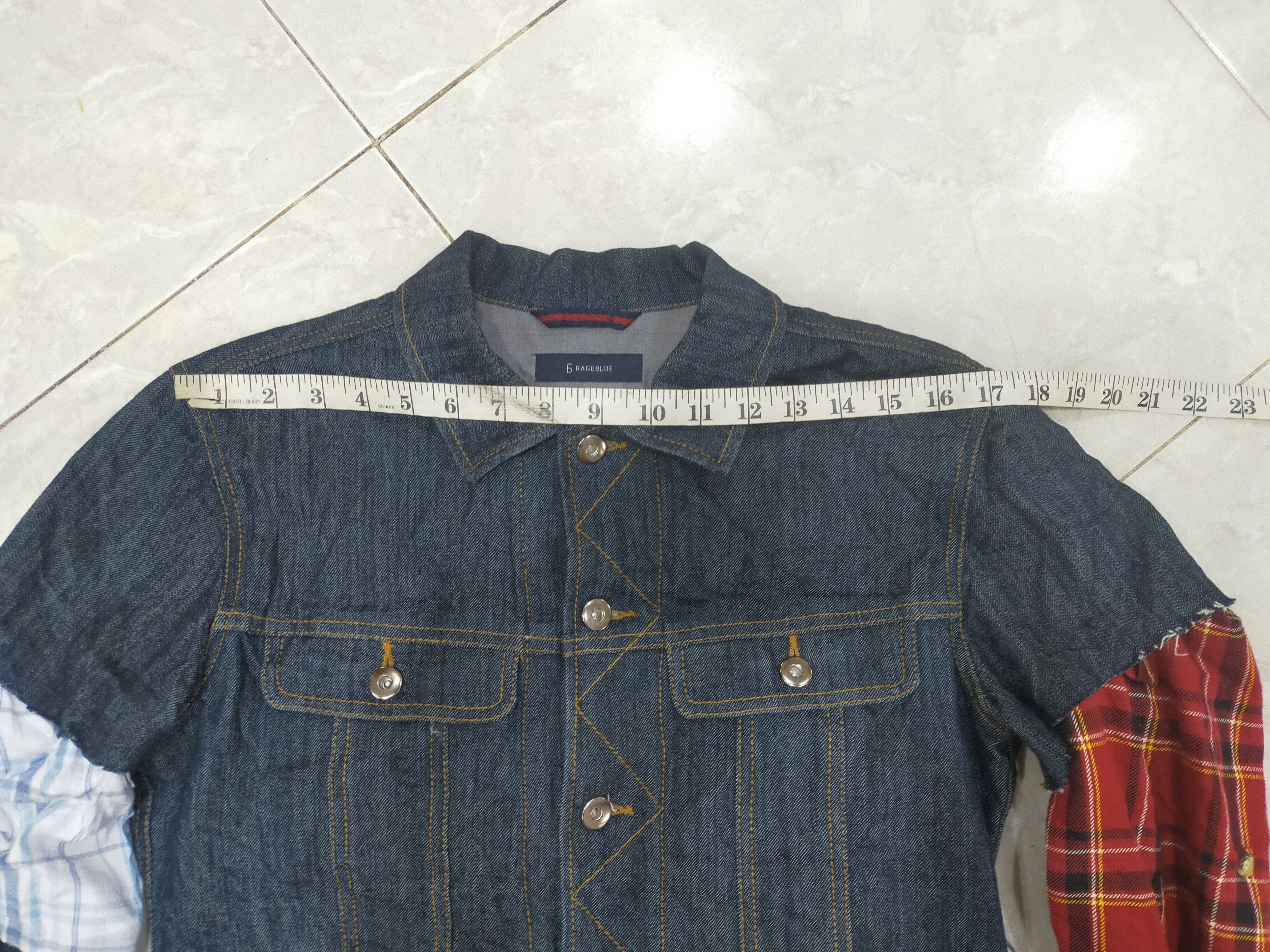 Japanese Brand × RAGEBLUE Rageblue Denim Jacket Size US S / EU 44-46 / 1 - 16 Thumbnail