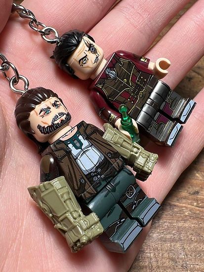 Cartoon Network × Handmade irritated studio arcane silco vander minifigure keychain Size ONE SIZE - 4 Thumbnail