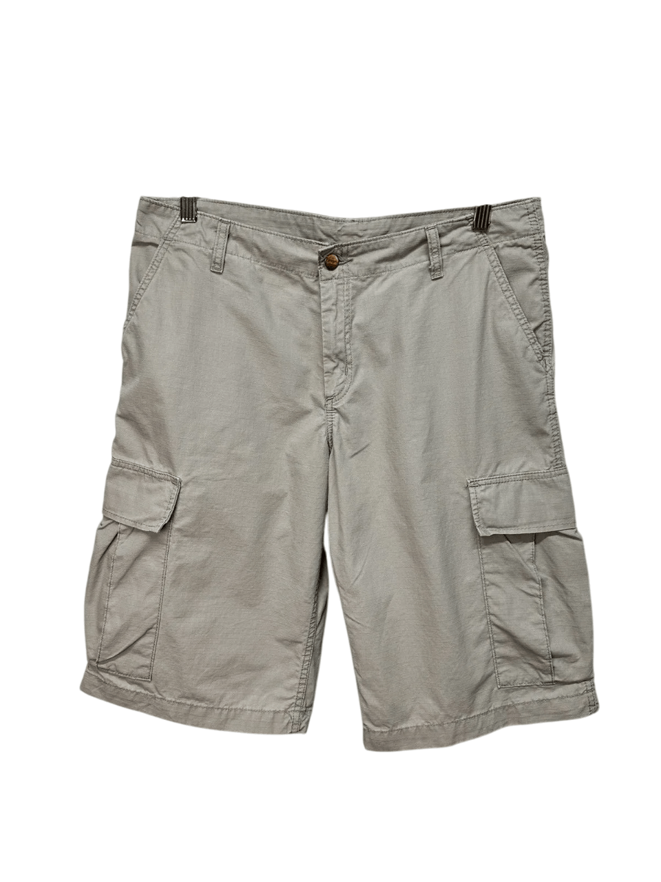 Carhartt Wip 👉 Vintage Carhartt Cargo Shorts Y2K Baggy Faded Bontage Size US 32 / EU 48 - 2 Thumbnail