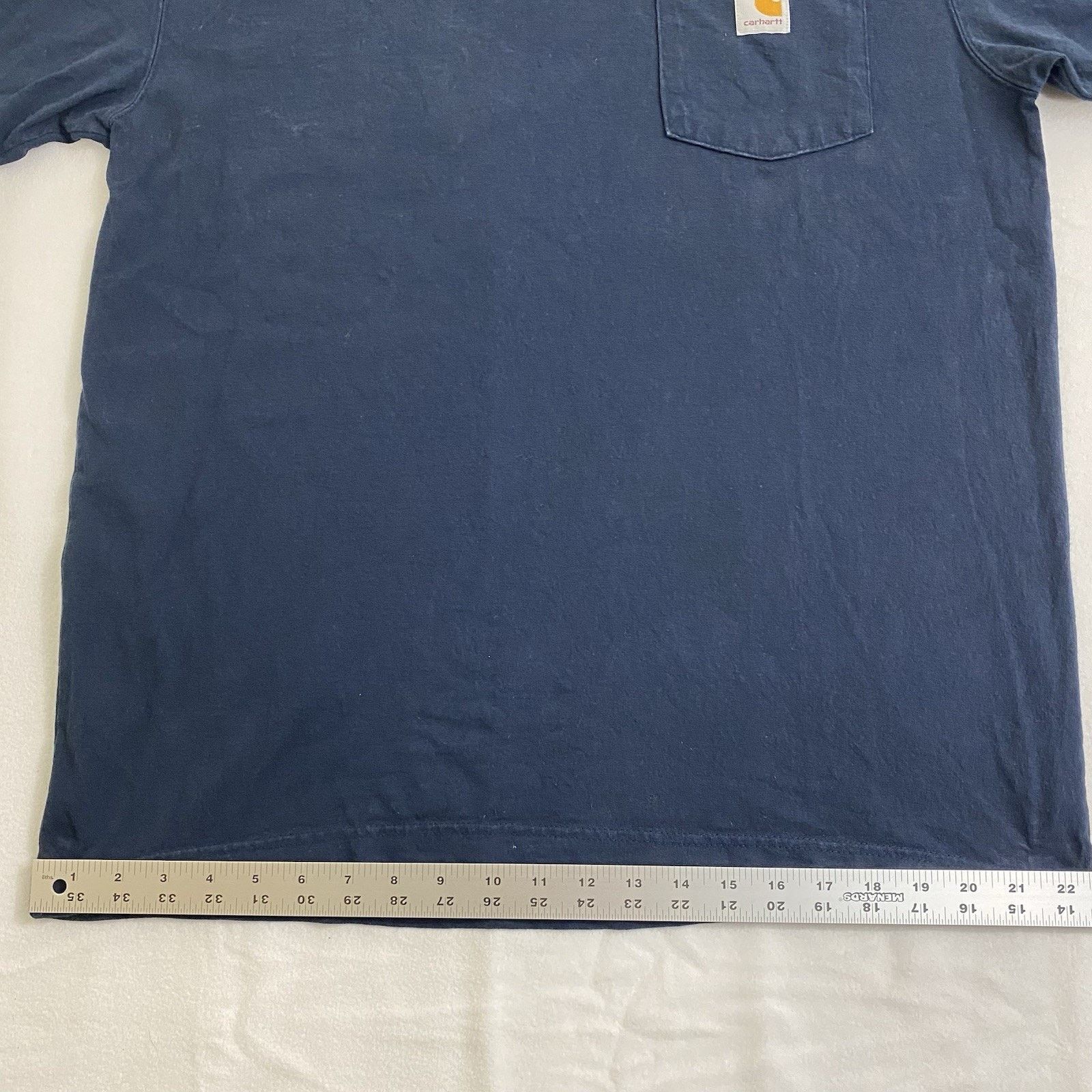 Carhartt Carhartt Men's Medium T-Shirt Navy Blue Crew Neck Tee Size US M / EU 48-50 / 2 - 8 Thumbnail