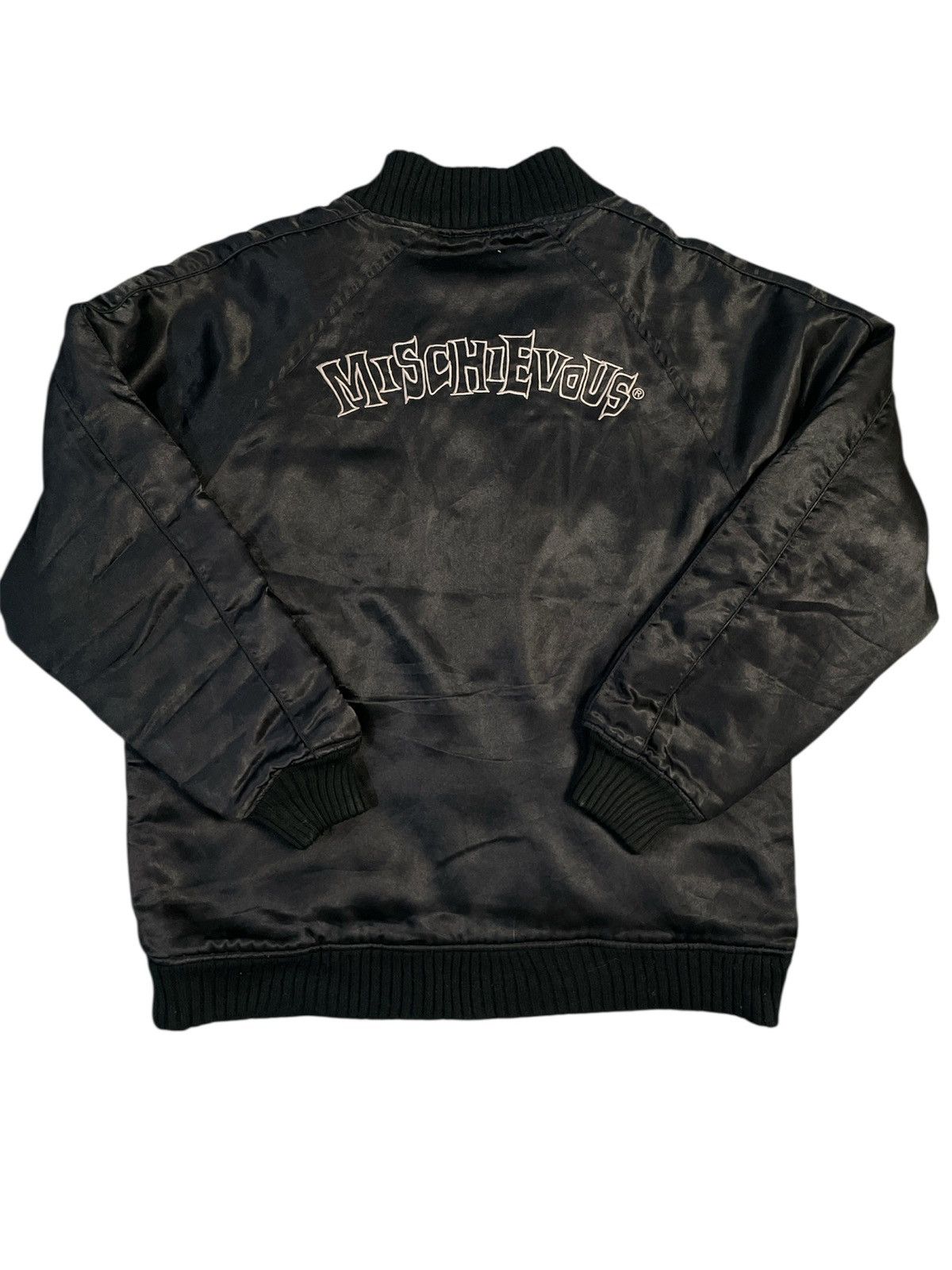 Japanese Brand Vintage Punk Mischievous Bomber Jacket Size US L / EU 52-54 / 3 - 2 Thumbnail