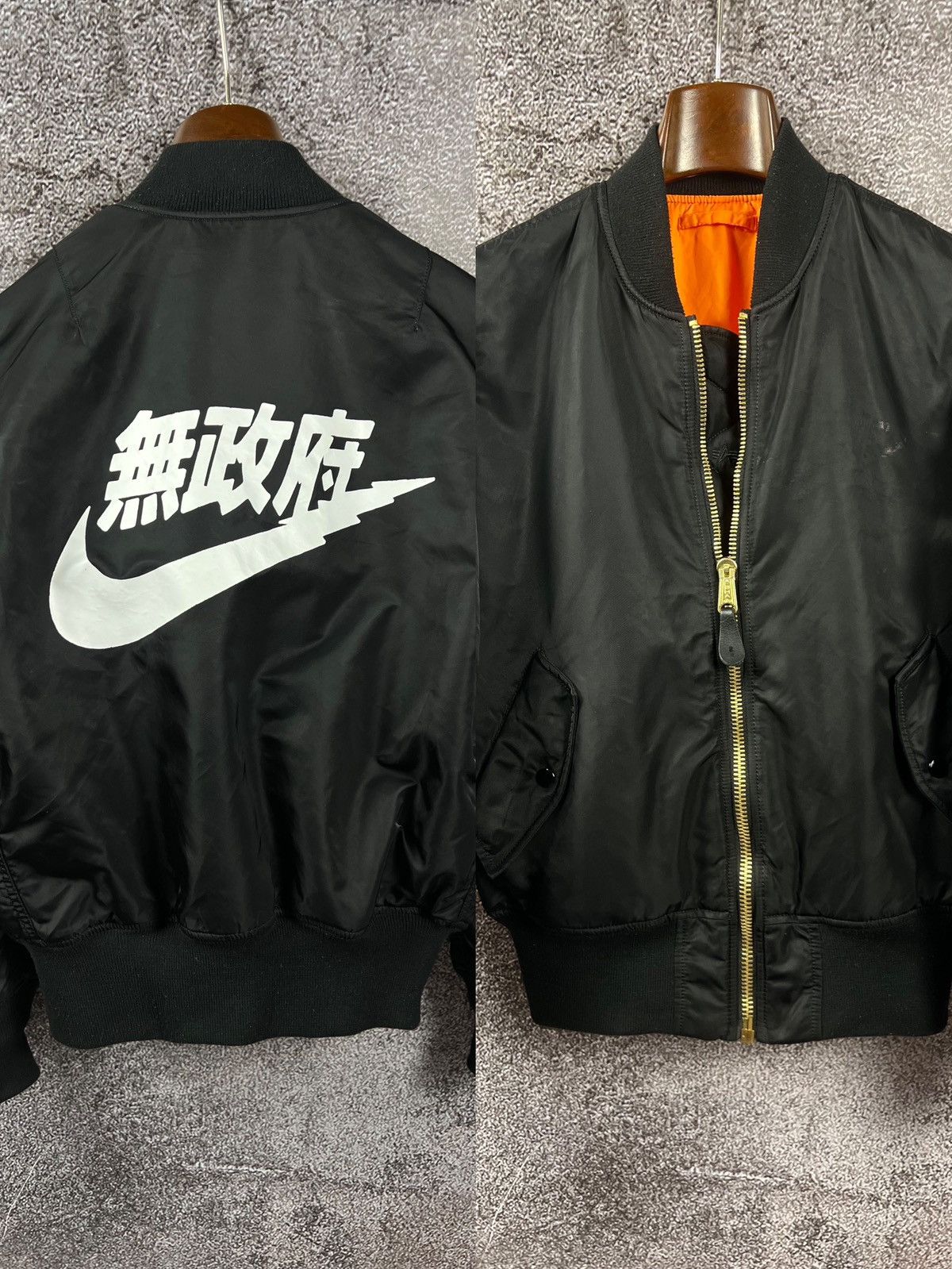 Alpha Industries × Japanese Brand × Vintage Alpha Industries MA-1