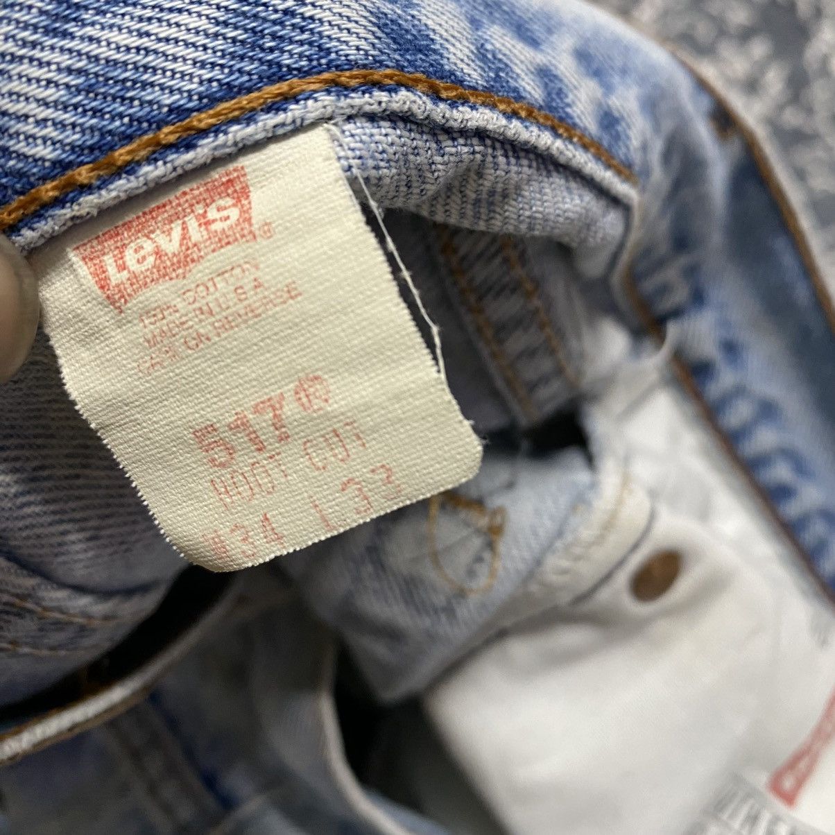 Levi's Vintage 90s Levis 517 Flare Jeans Distressed Size US 32 / EU 48 - 22 Thumbnail