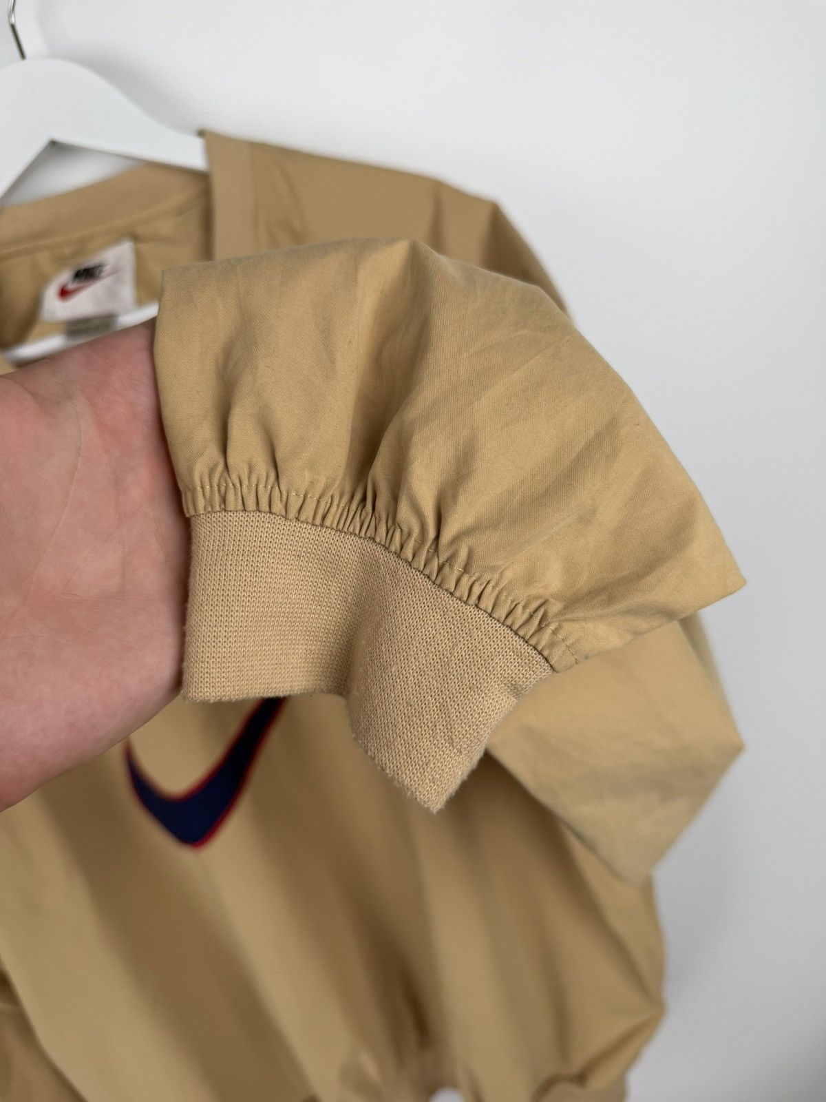 Nike Nike vintage nylone sweatshirt 90s Size US L / EU 52-54 / 3 - 5 Thumbnail
