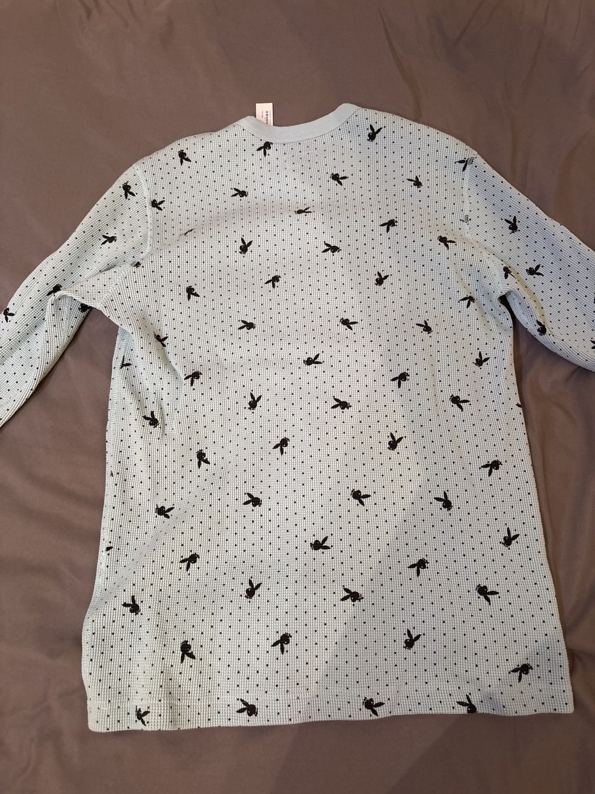 Playboy × Supreme Supreme Playboy Waffle Thermal Mint Size M Size US M / EU 48-50 / 2 - 2 Thumbnail