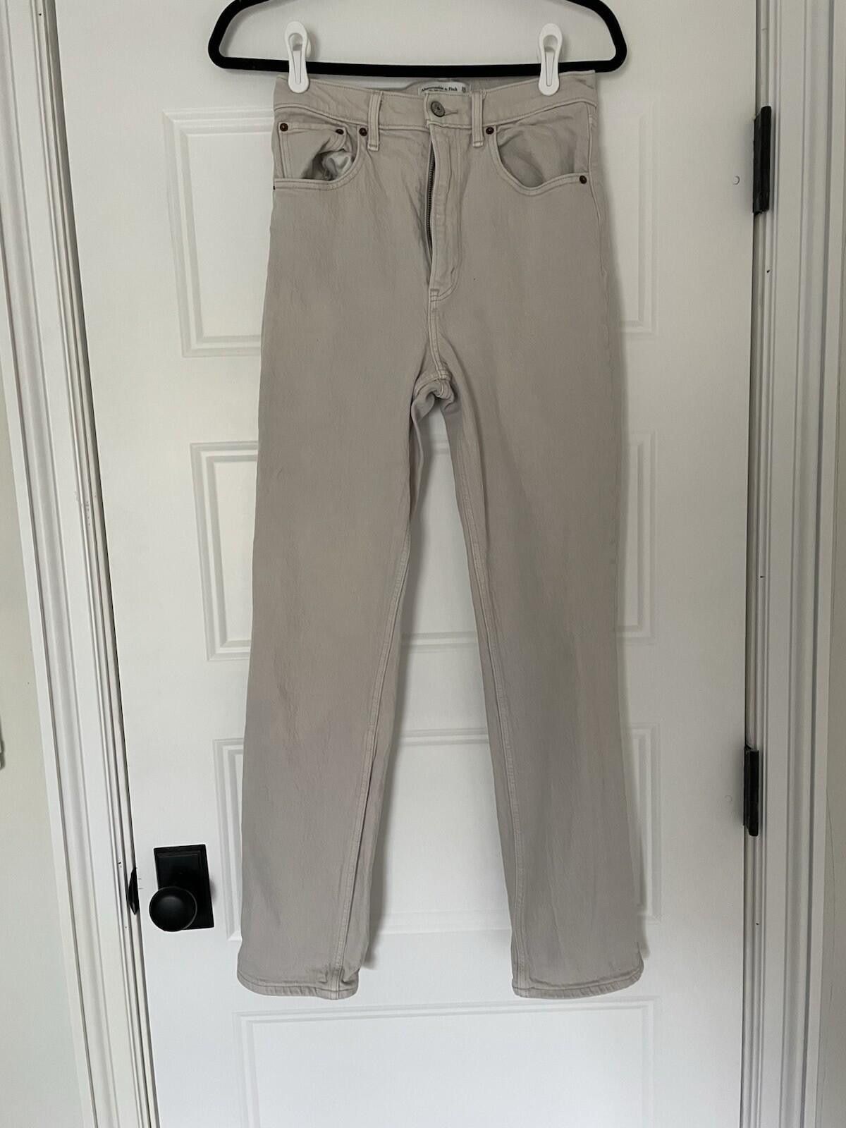Abercrombie & Fitch Abercrombie Fitch The 90s Straight Ultra High Rise Jeans 26 Size 26" / US 2 / IT 38 - 1 Thumbnail