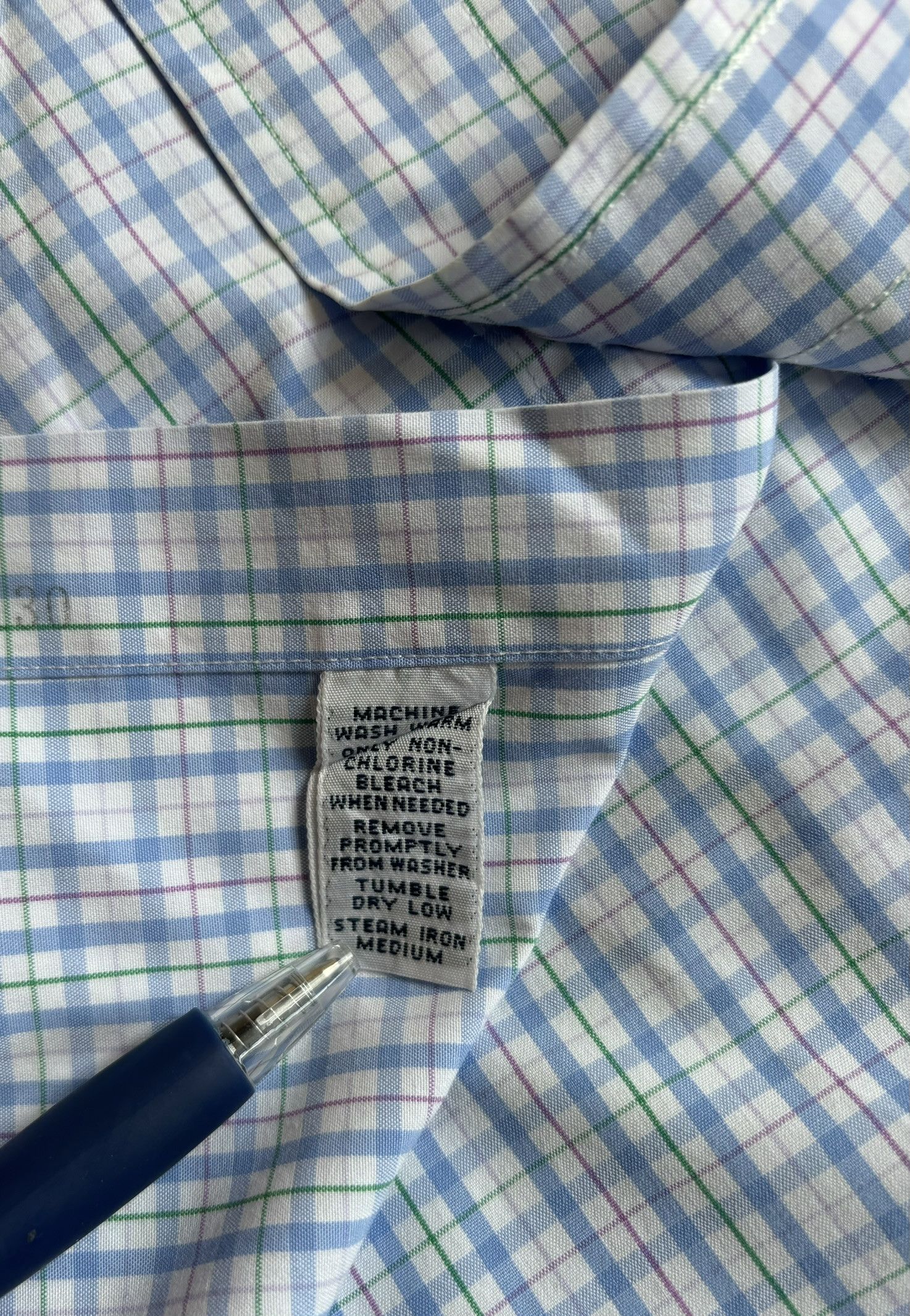 Ralph Lauren × Vintage Ralph Lauren vintage 80s blue shirt, blue pony size. 15/34 Size US L / EU 52-54 / 3 - 12 Thumbnail